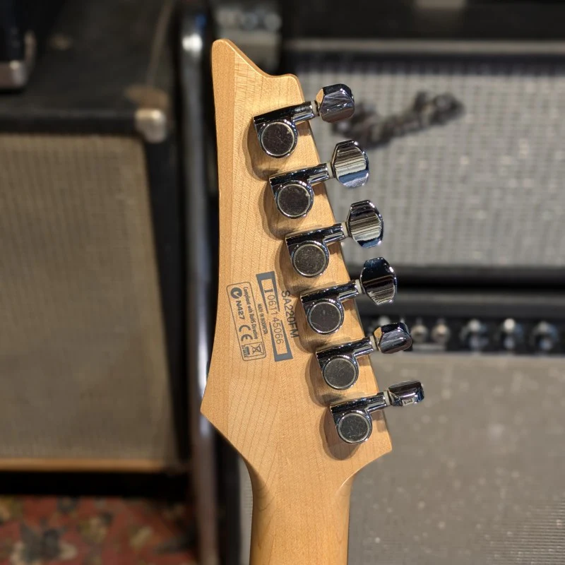 Ibanez SA220FM-TG Standard 2005 - Transparent Gray - Image 6