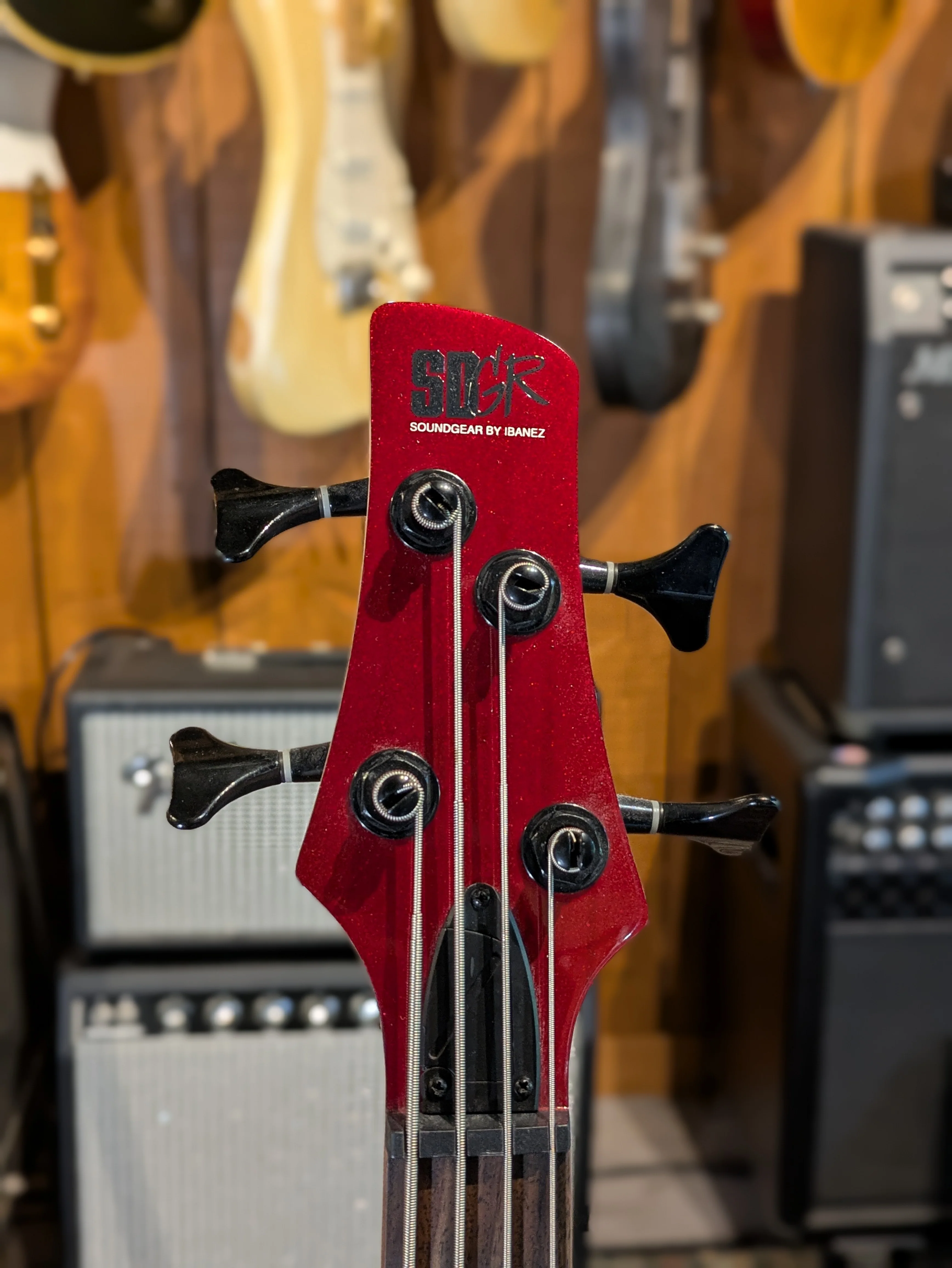 Ibanez SR300-CA Standard Soundgear Bass - Candy Apple - Image 5