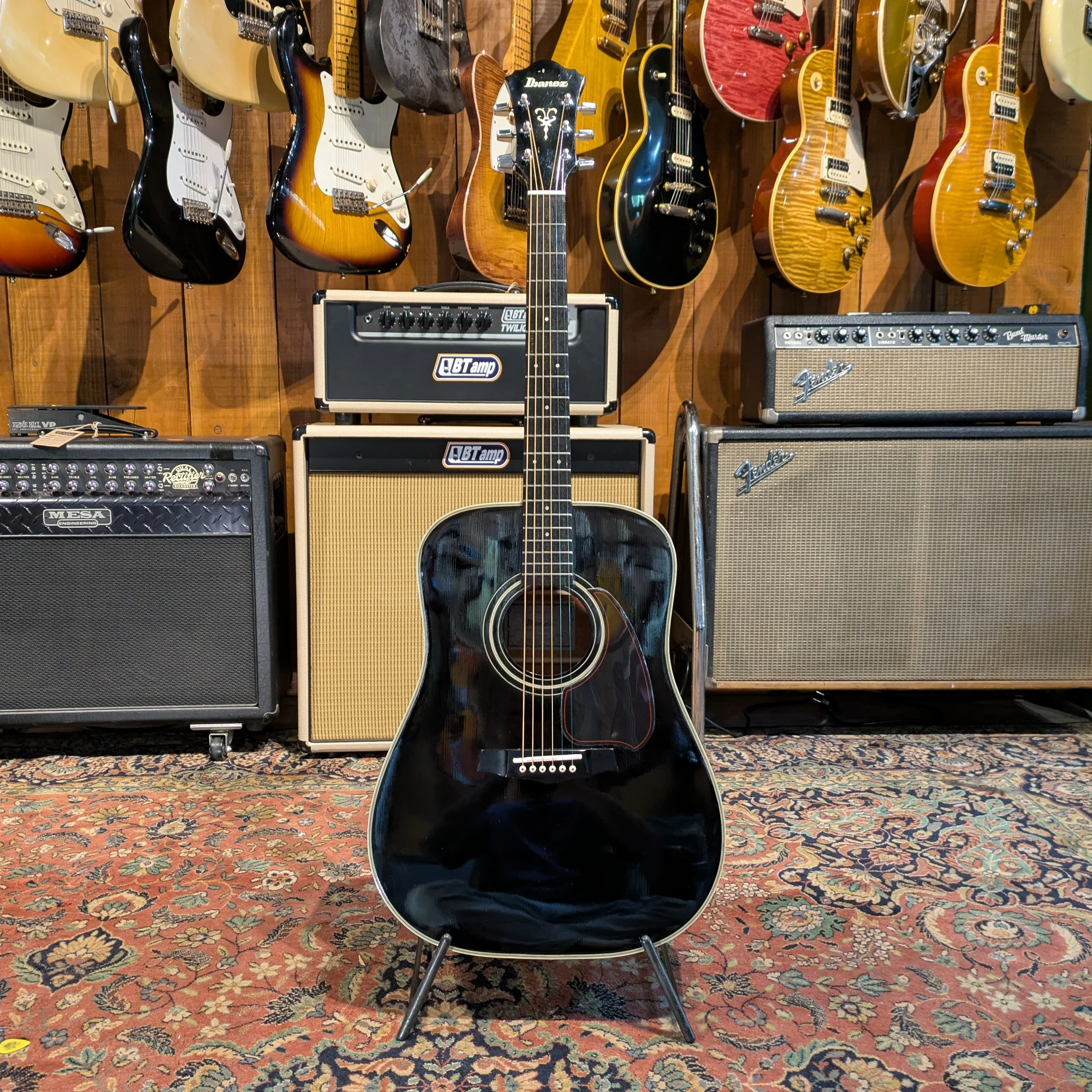Ibanez V300 BK - Black - Japan - Image 3