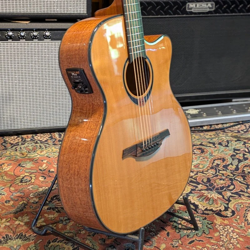 Lag T80ACE Tramontane Auditorium with Cutaway - Image 3