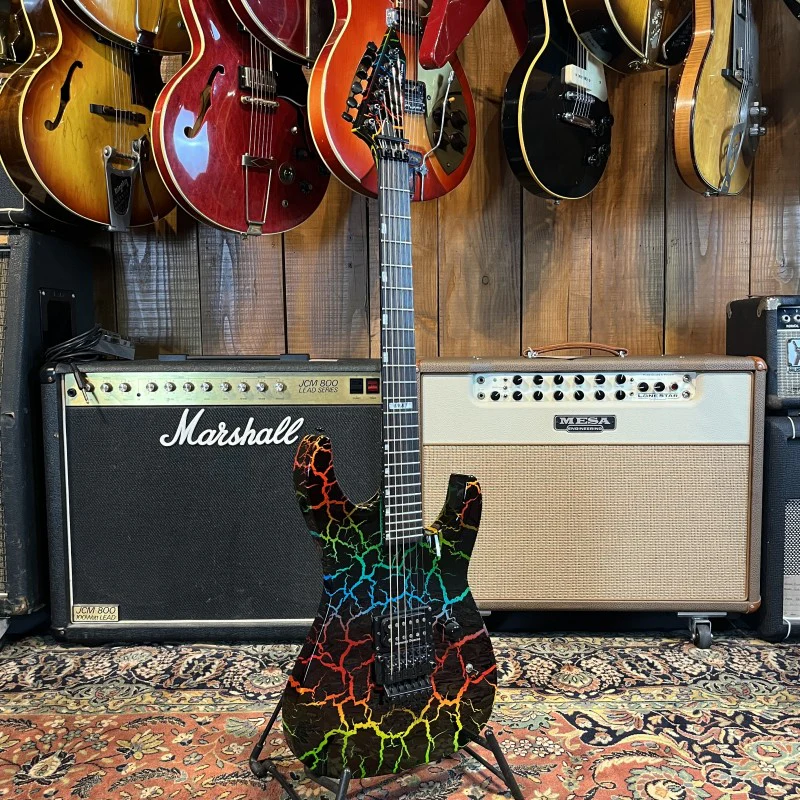 LTD M-1 Custom '87 Rainbow Crackle - Image 2