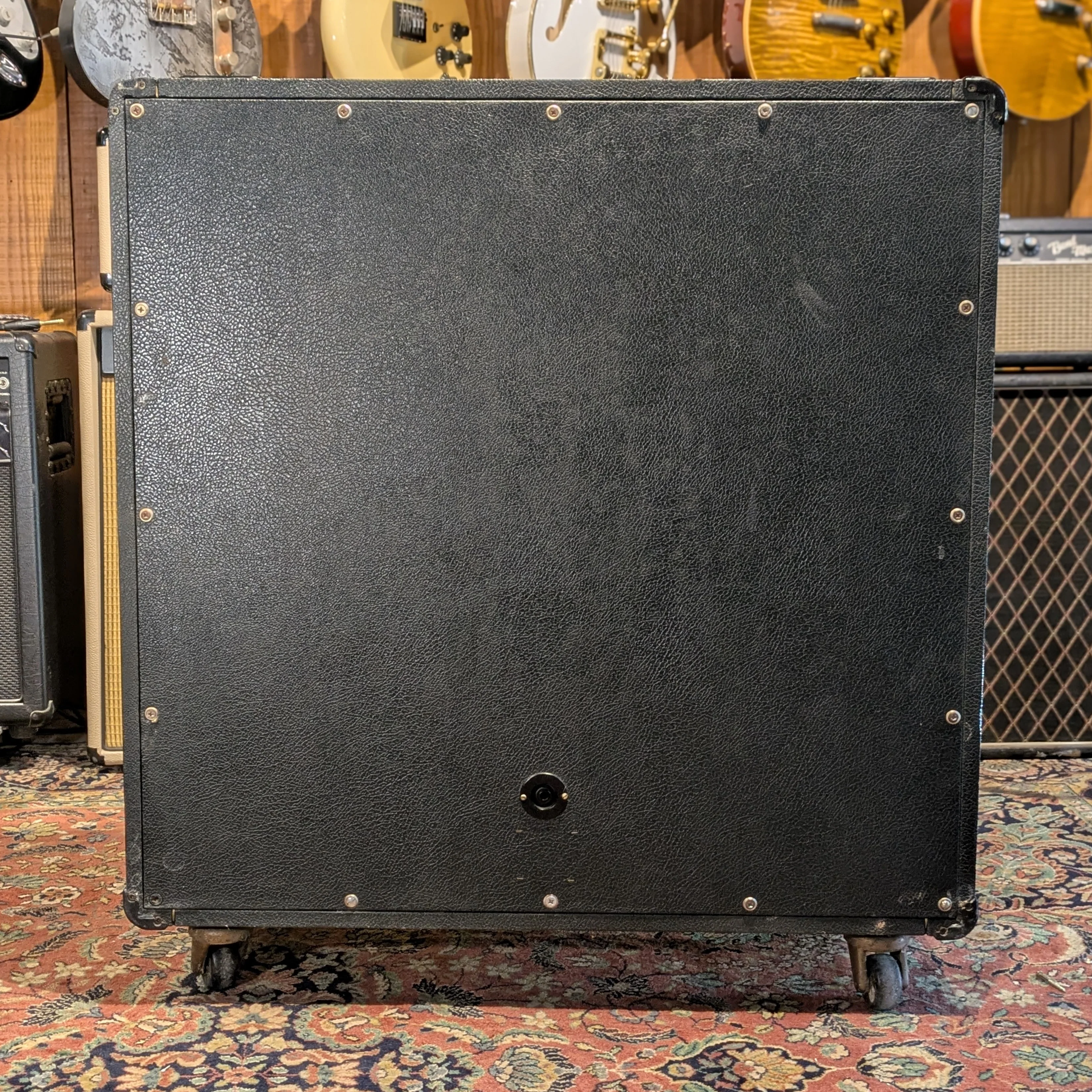 Marshall 1960A 4x12" Angled Guitar Speaker Cabinet 1973 - Black - Image 2