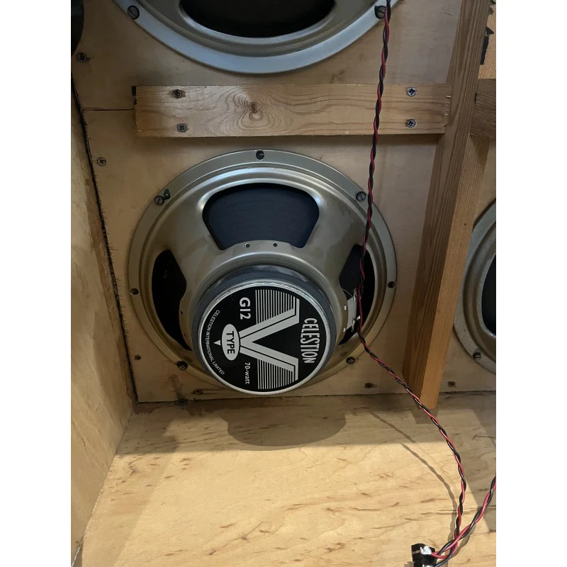 Marshall 1960A 4x12" Angled Guitar Speaker Cabinet (70's) - Image 4