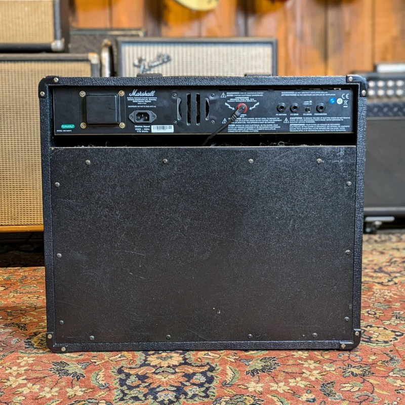 Marshall MG MG100DFX 2-Channel 100-Watt 1x12 Solid State Guitar Combo 2004 - 2008 - Black - Image 2