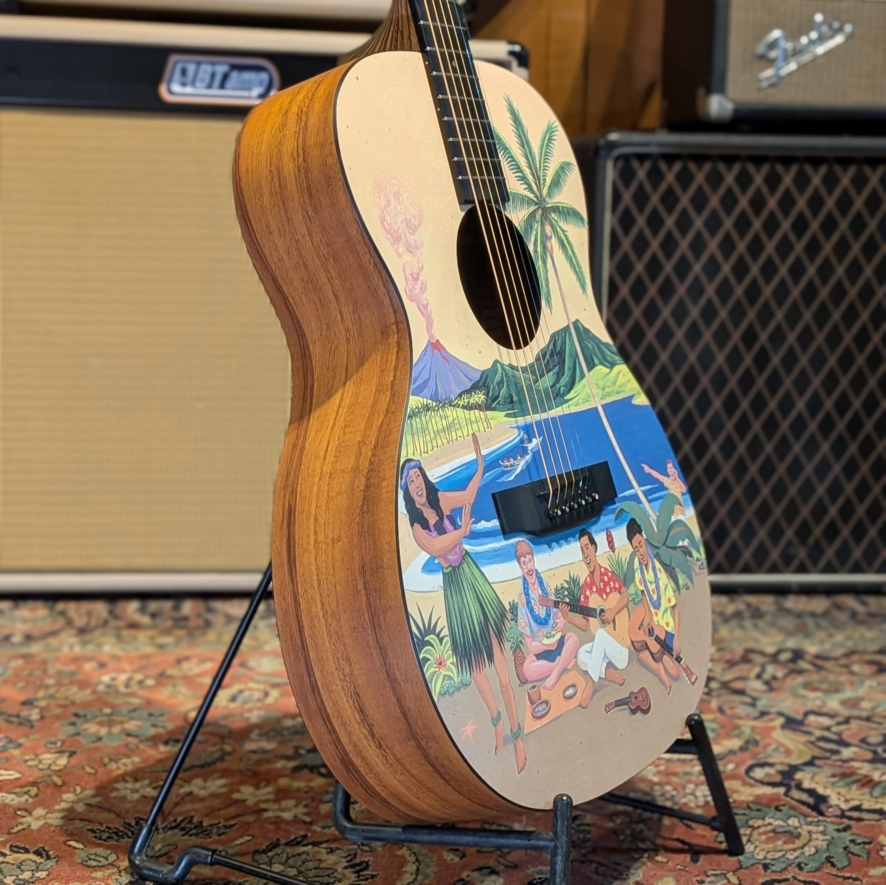 Martin Hawaiian X Limited Edition Auditorium 423 of 500 2022 - Robert Armstrong Artwork - Image 2