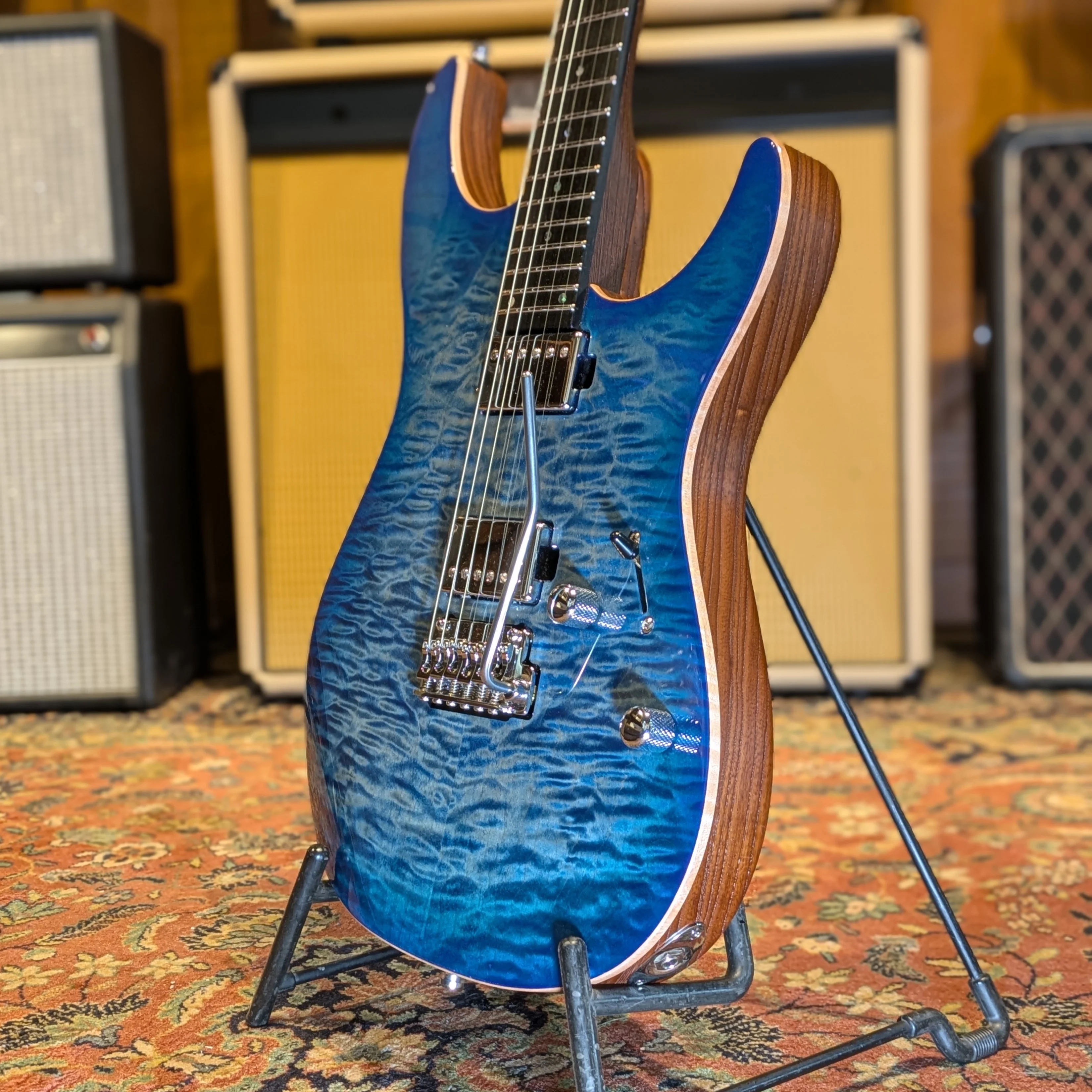 Mayones Aquila Elite 6 - Lagoon Burst Gloss - 2020 - Image 2