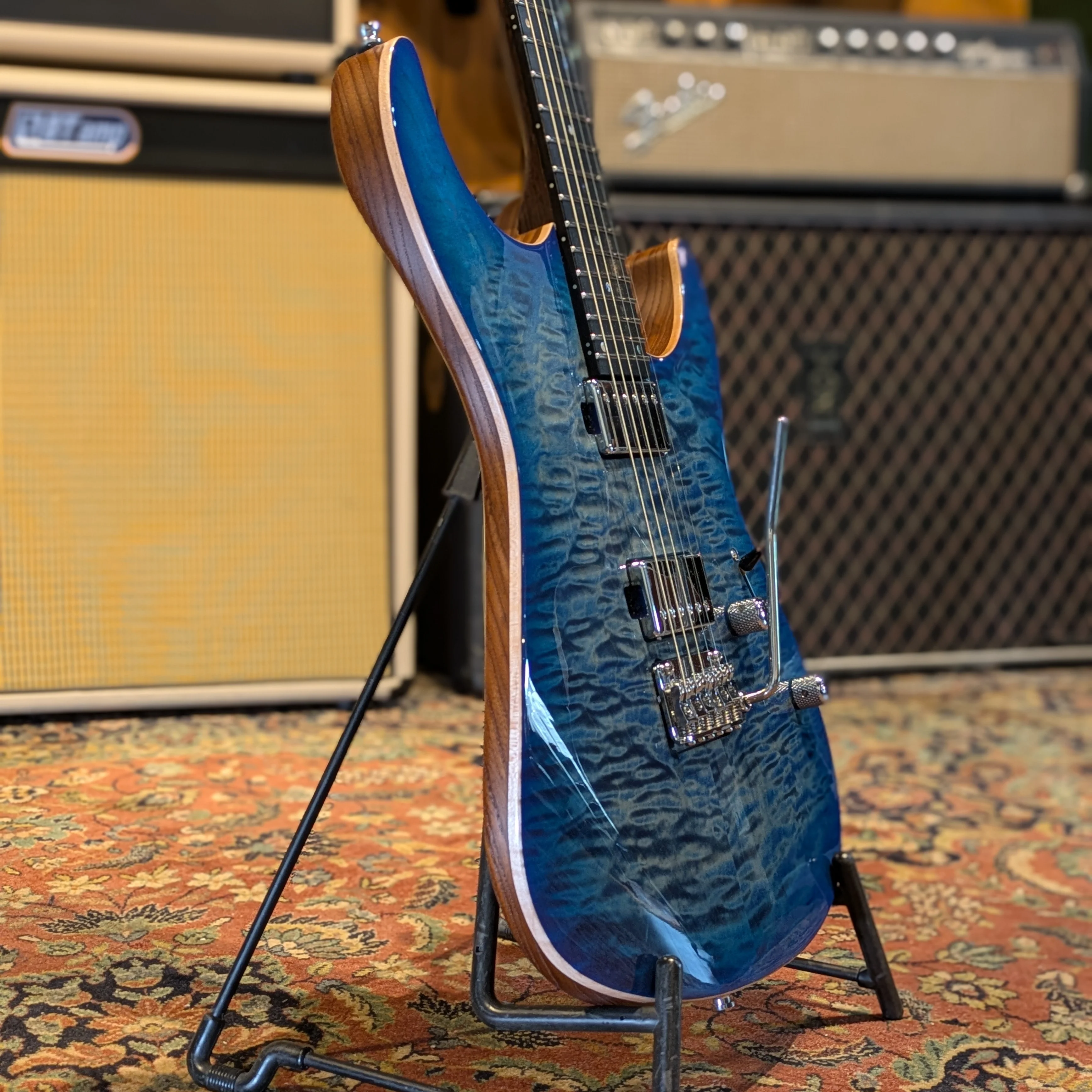 Mayones Aquila Elite 6 - Lagoon Burst Gloss - 2020 - Image 4