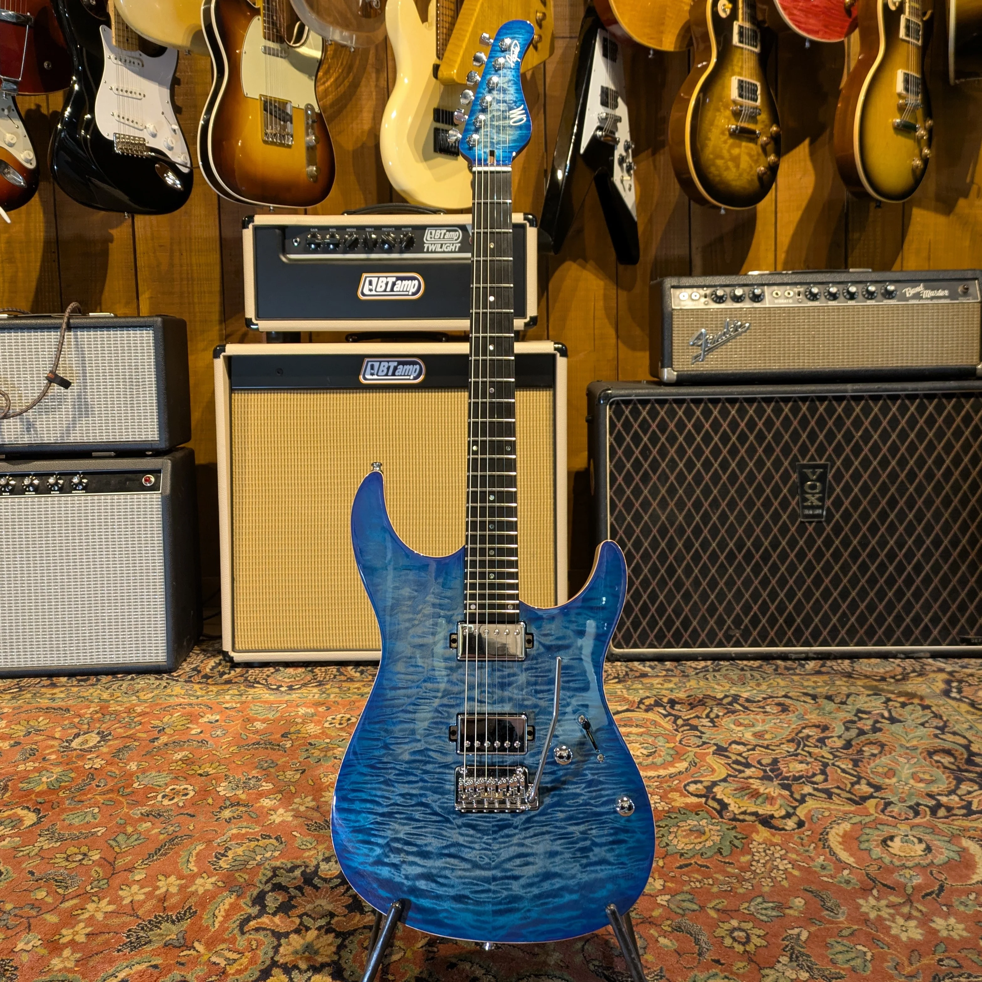 Mayones Aquila Elite 6 - Lagoon Burst Gloss - 2020 - Image 5