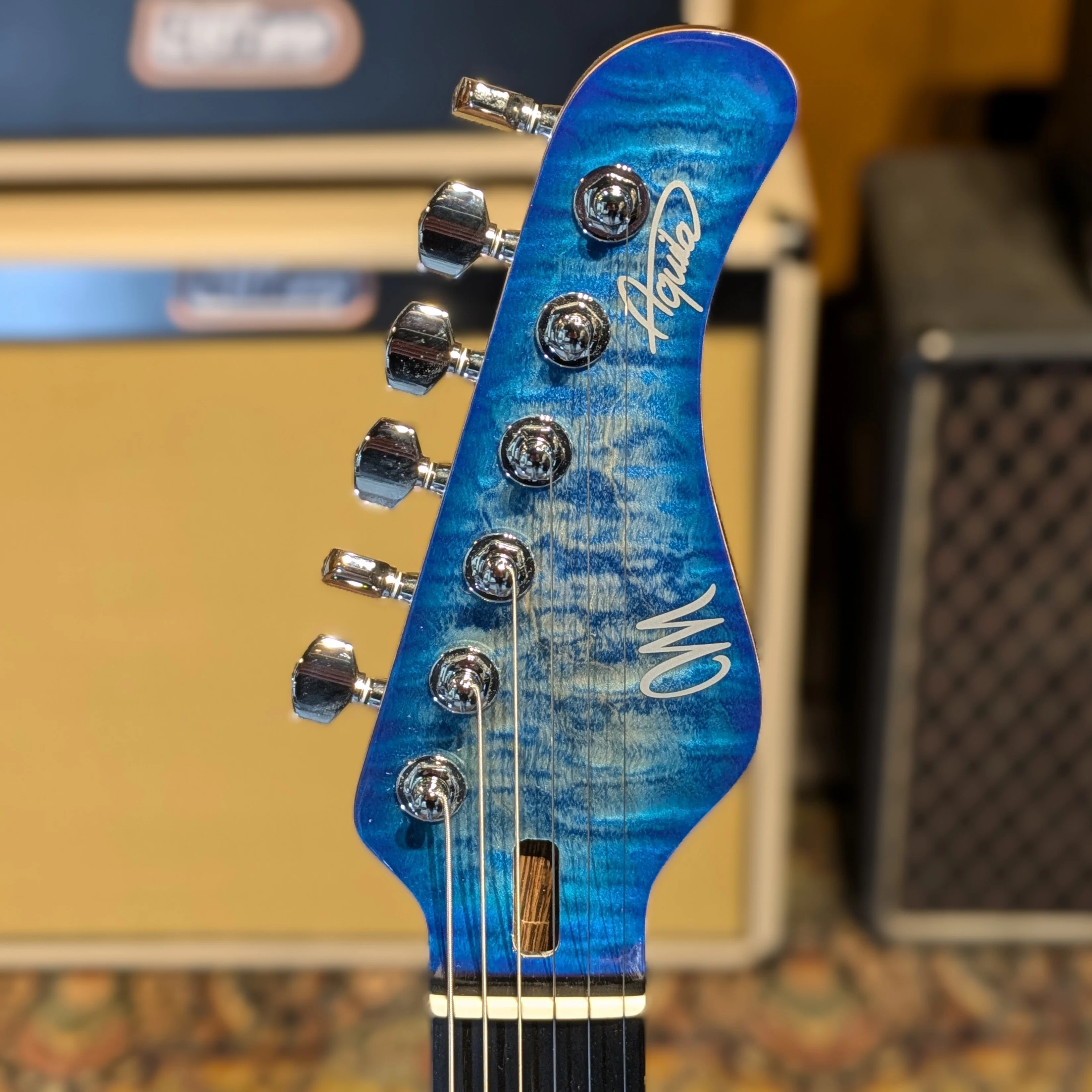 Mayones Aquila Elite 6 - Lagoon Burst Gloss - 2020 - Image 7