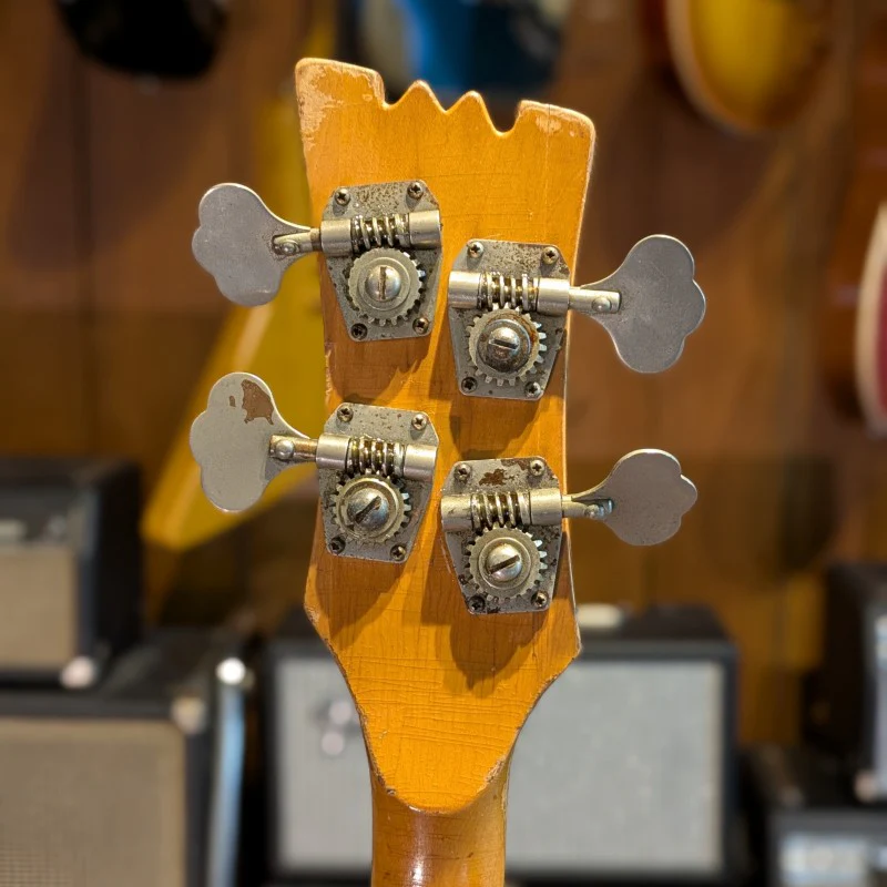 Mosrite Ventures Bass 1965 - Fiesta Red - Image 8