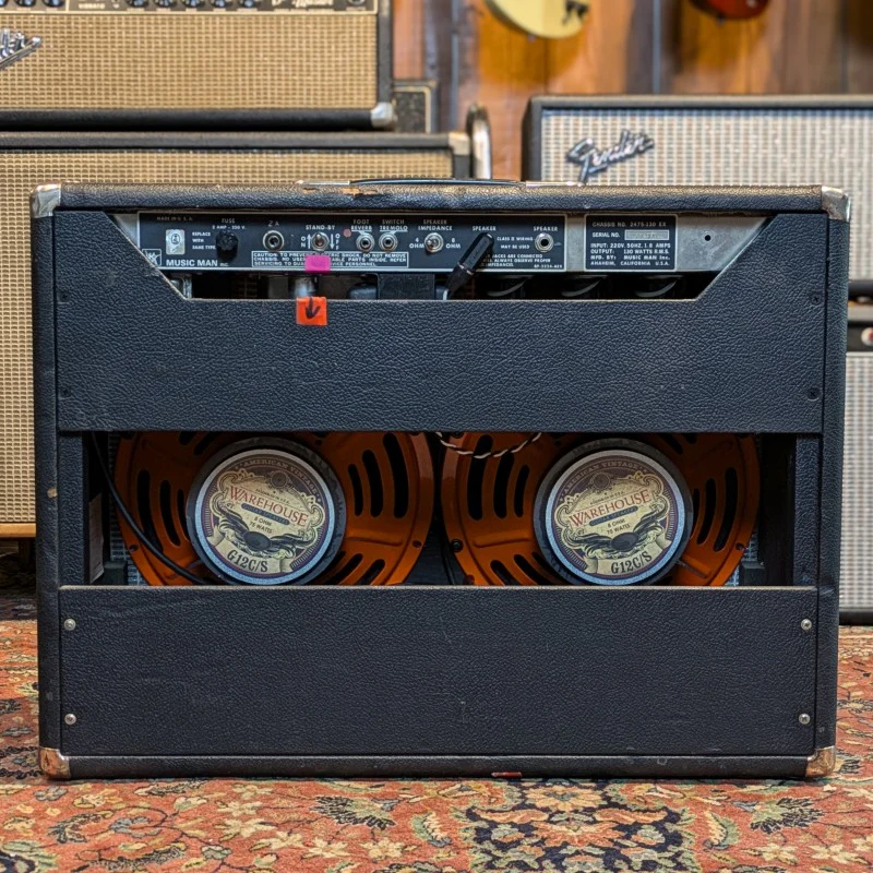 Music Man 212-HD One Thirty 2-Channel 130-Watt 2x12" Guitar Combo - Black - Image 4