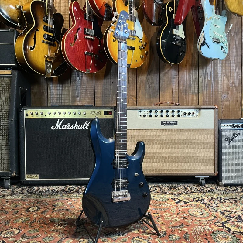 Musicman JP6 2006 Carbon Blue - Image 2