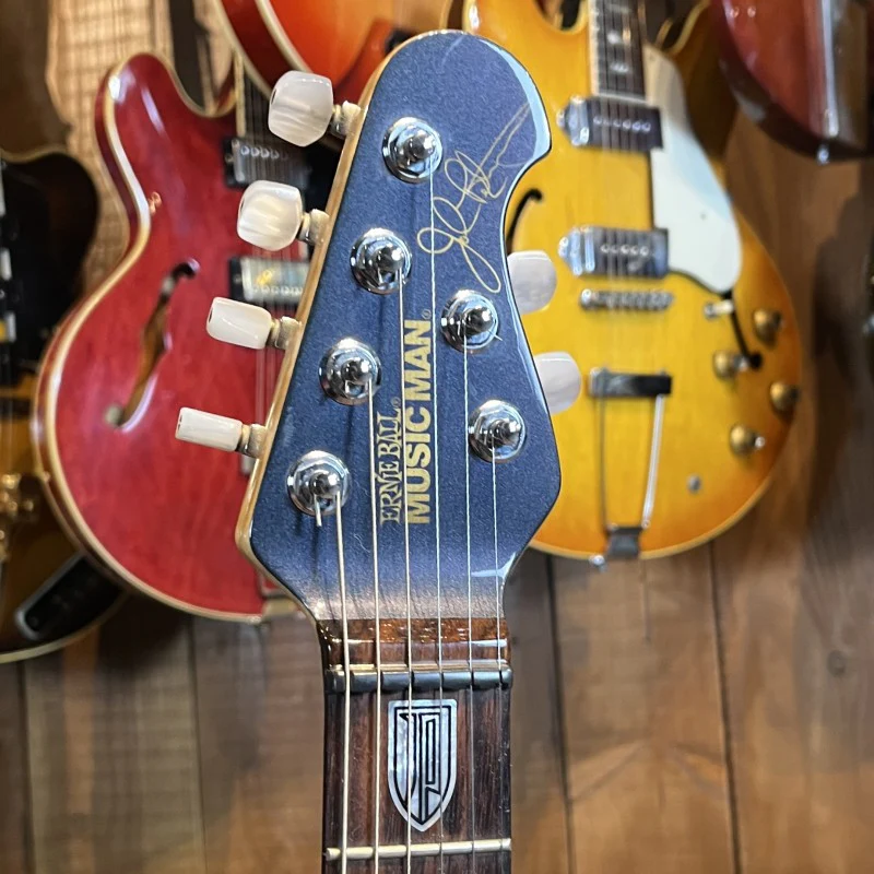 Musicman JP6 2006 Carbon Blue - Image 3