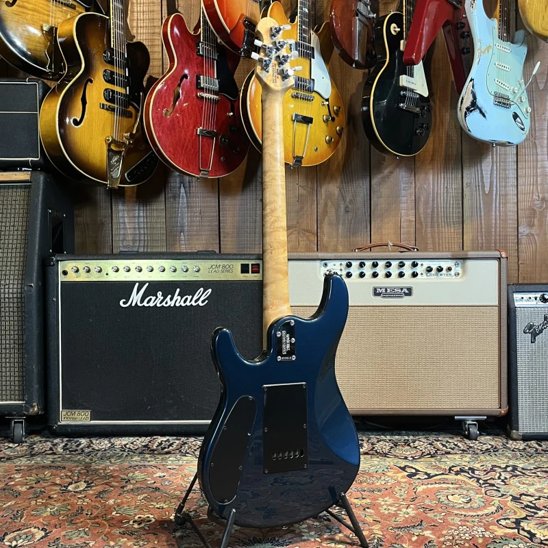 Musicman JP6 2006 Carbon Blue - Image 5