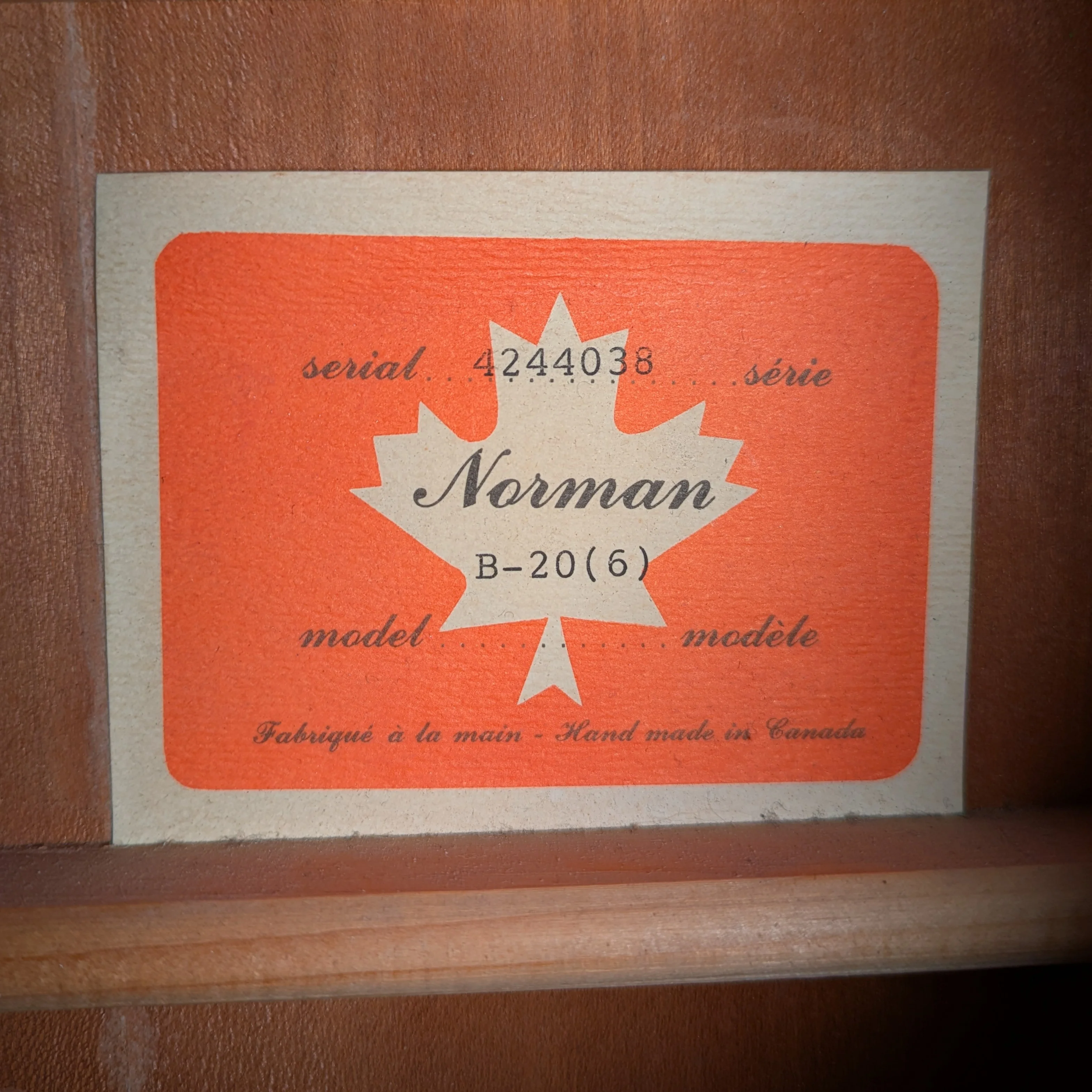 Norman B-20(6) - Natural - Image 5