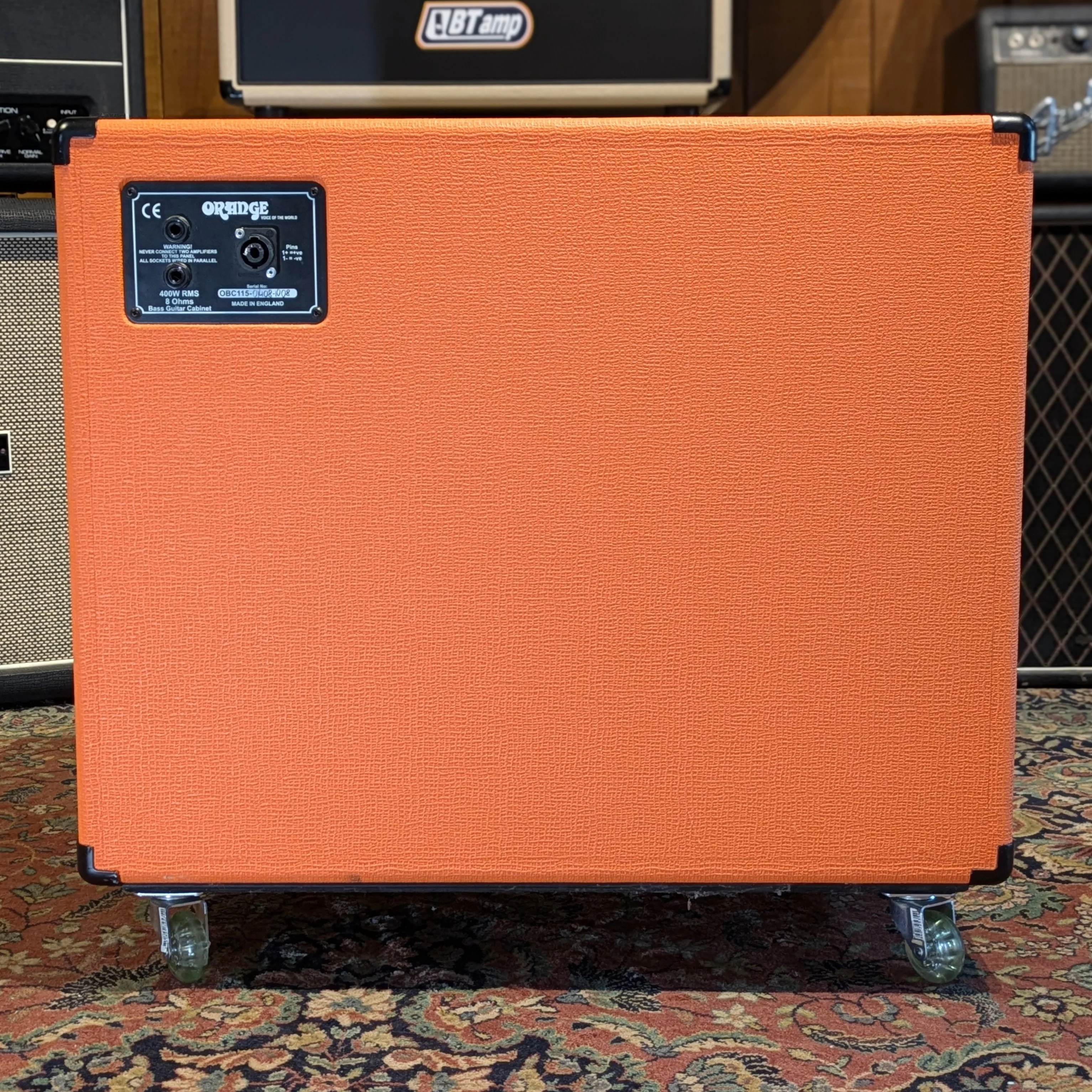 Orange OBC115 1x15 Bass Cabinet 2010s - Orange - Image 3