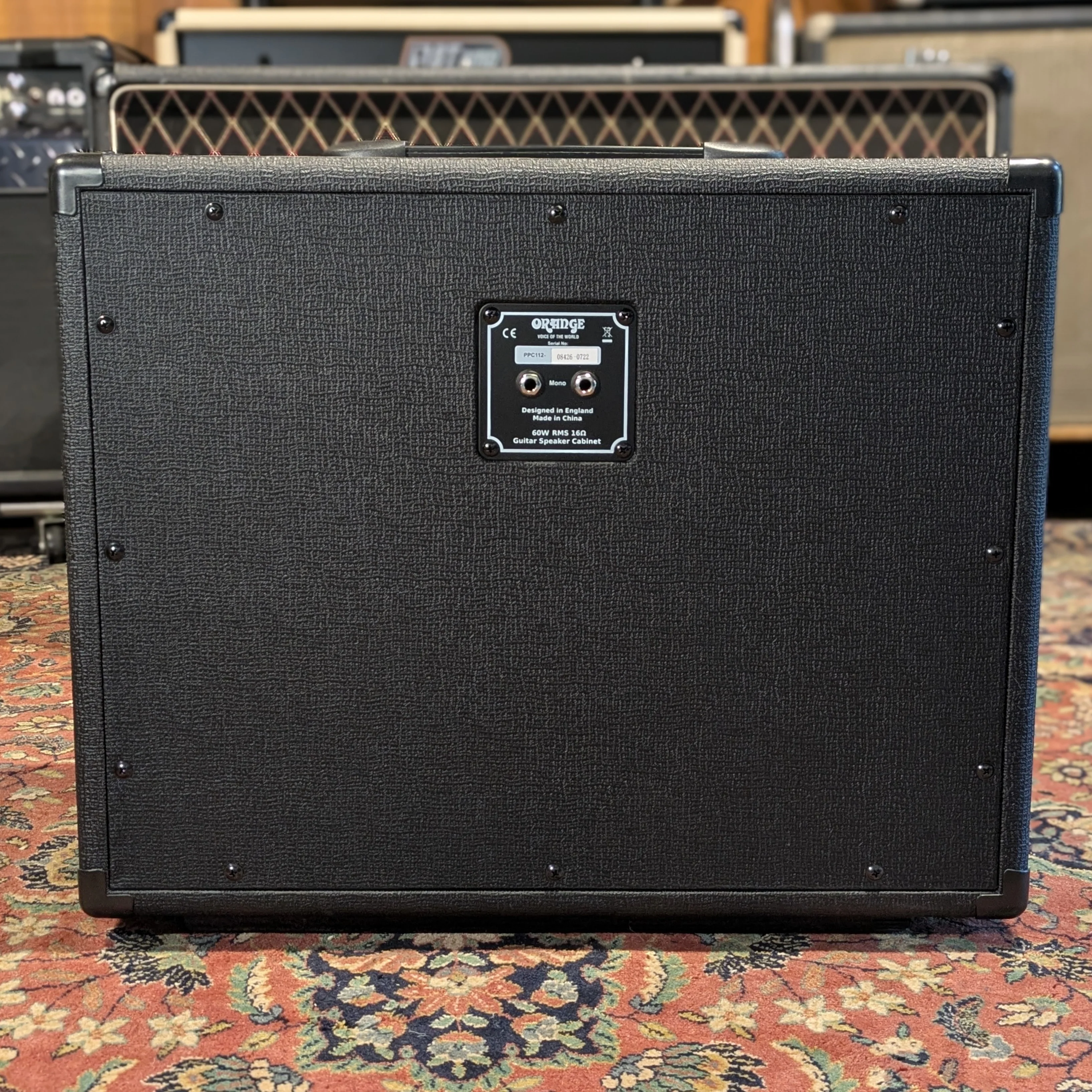Orange PPC112 60-Watt 1x12" Guitar Cabinet Black - Image 6