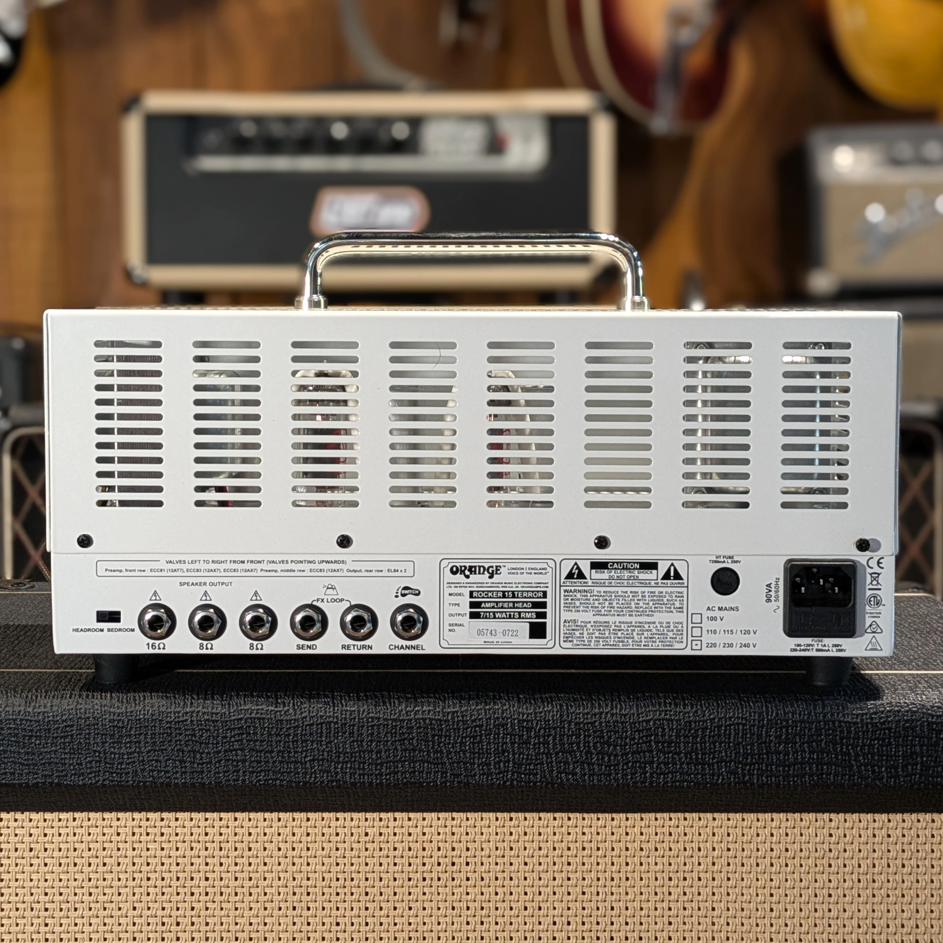 Orange Rocker 15 Terror 2-Channel 15-Watt Guitar Amp Head - Image 2