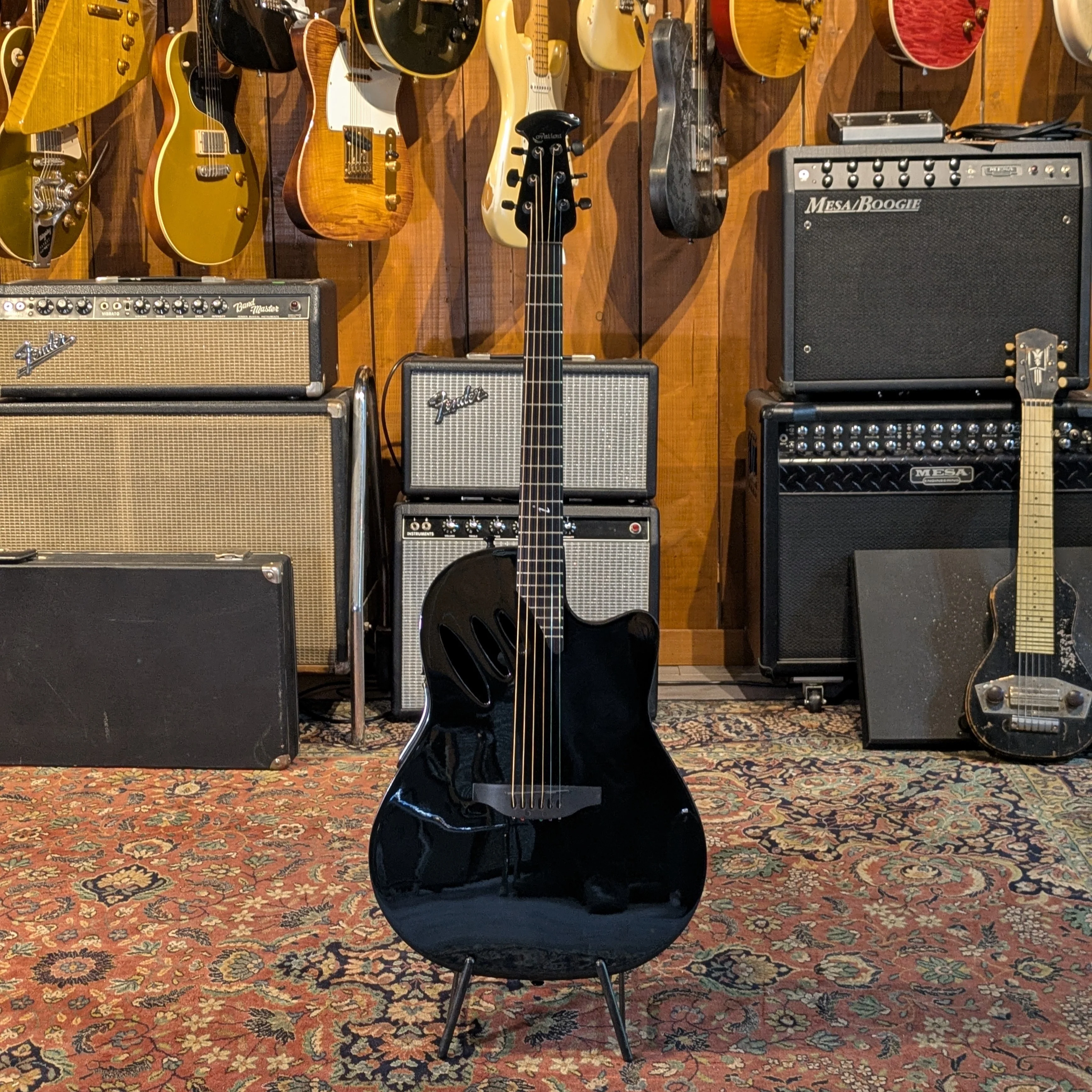 Ovation CC54i Celebrity Acoustic/Electric IDEA MID Depth Black - Image 3