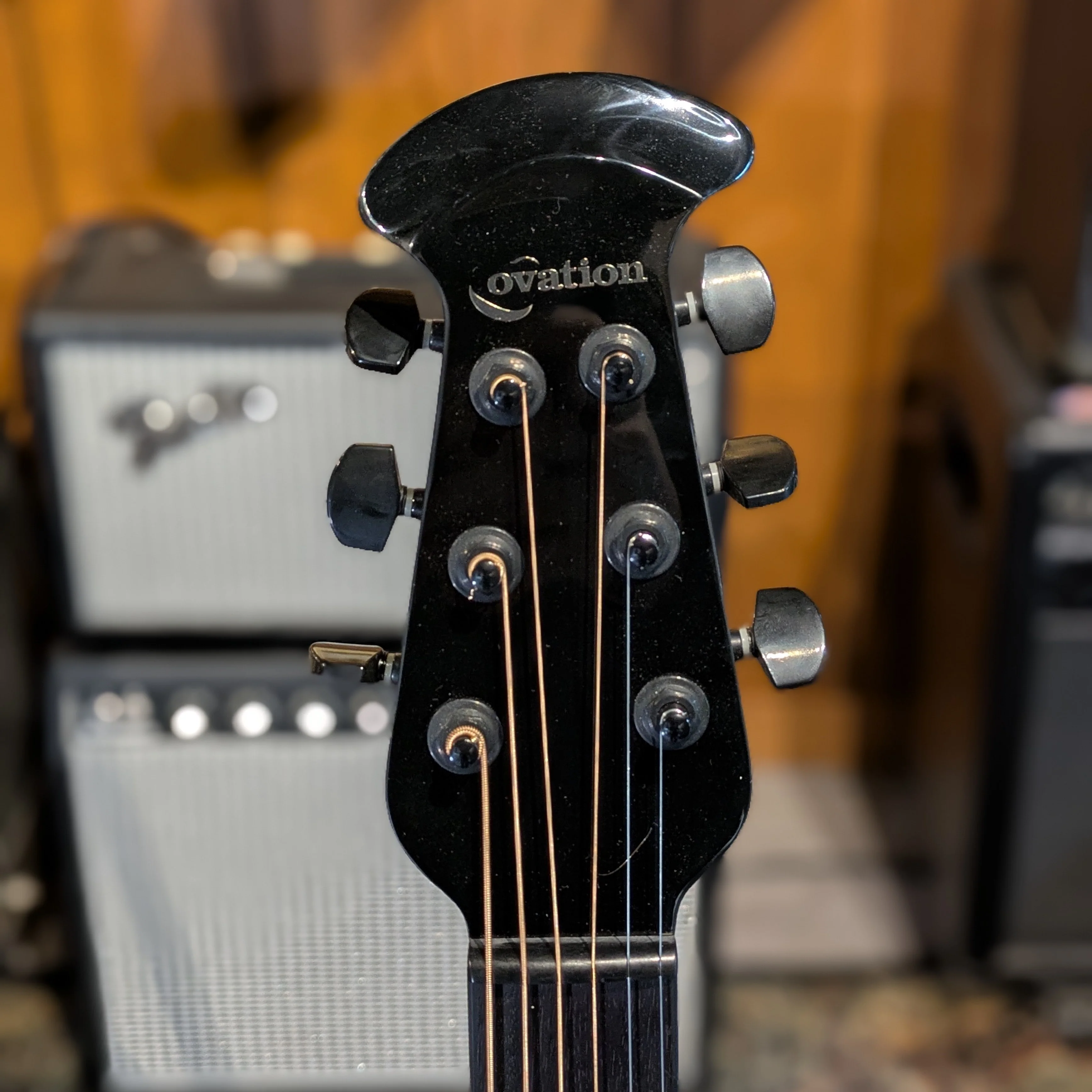 Ovation CC54i Celebrity Acoustic/Electric IDEA MID Depth Black - Image 5