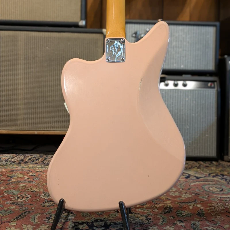 Partcaster Fender Jaguar Shell Pink - Image 3