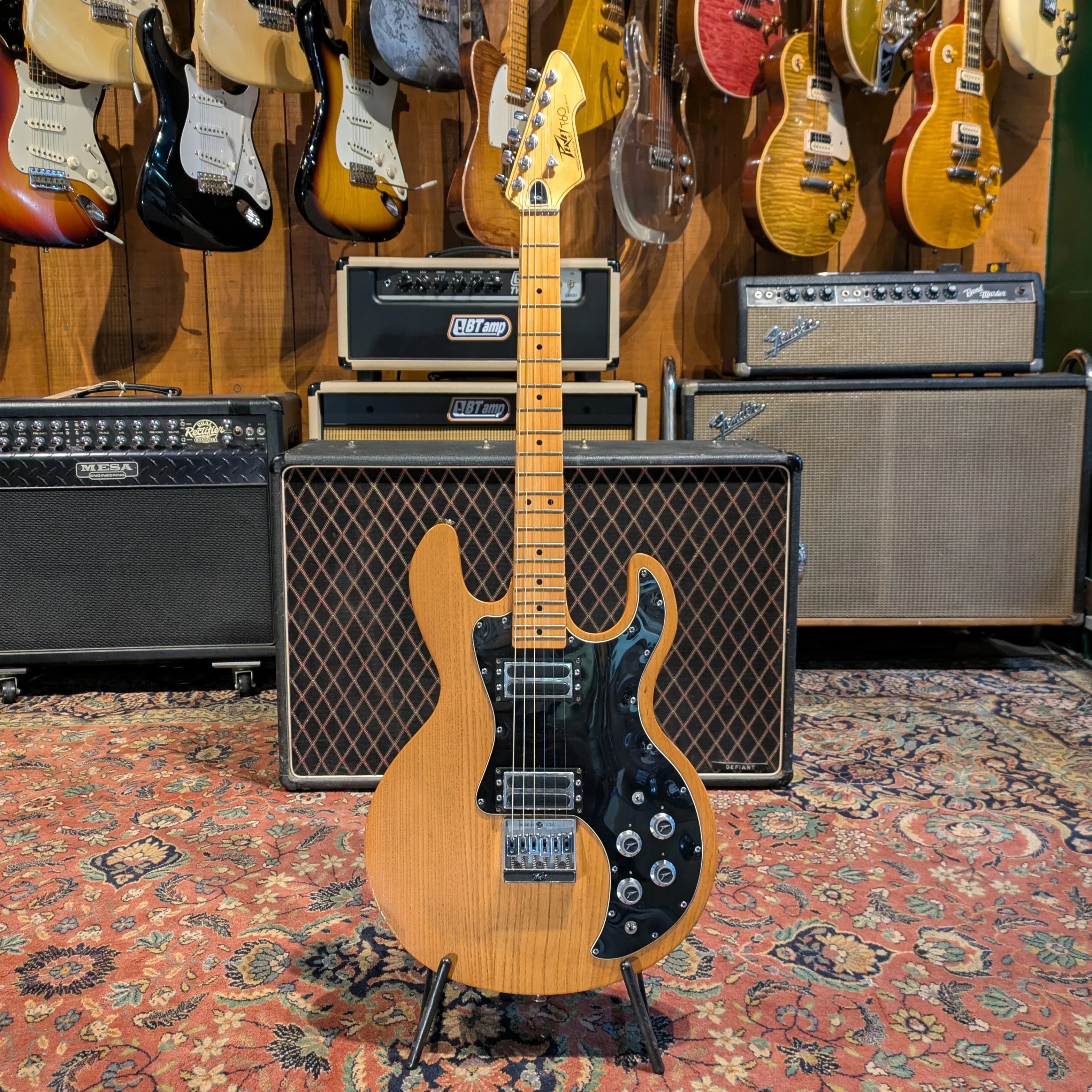 Peavey T-60 with Maple Fretboard 1978 - 1988 - Natural - Image 5
