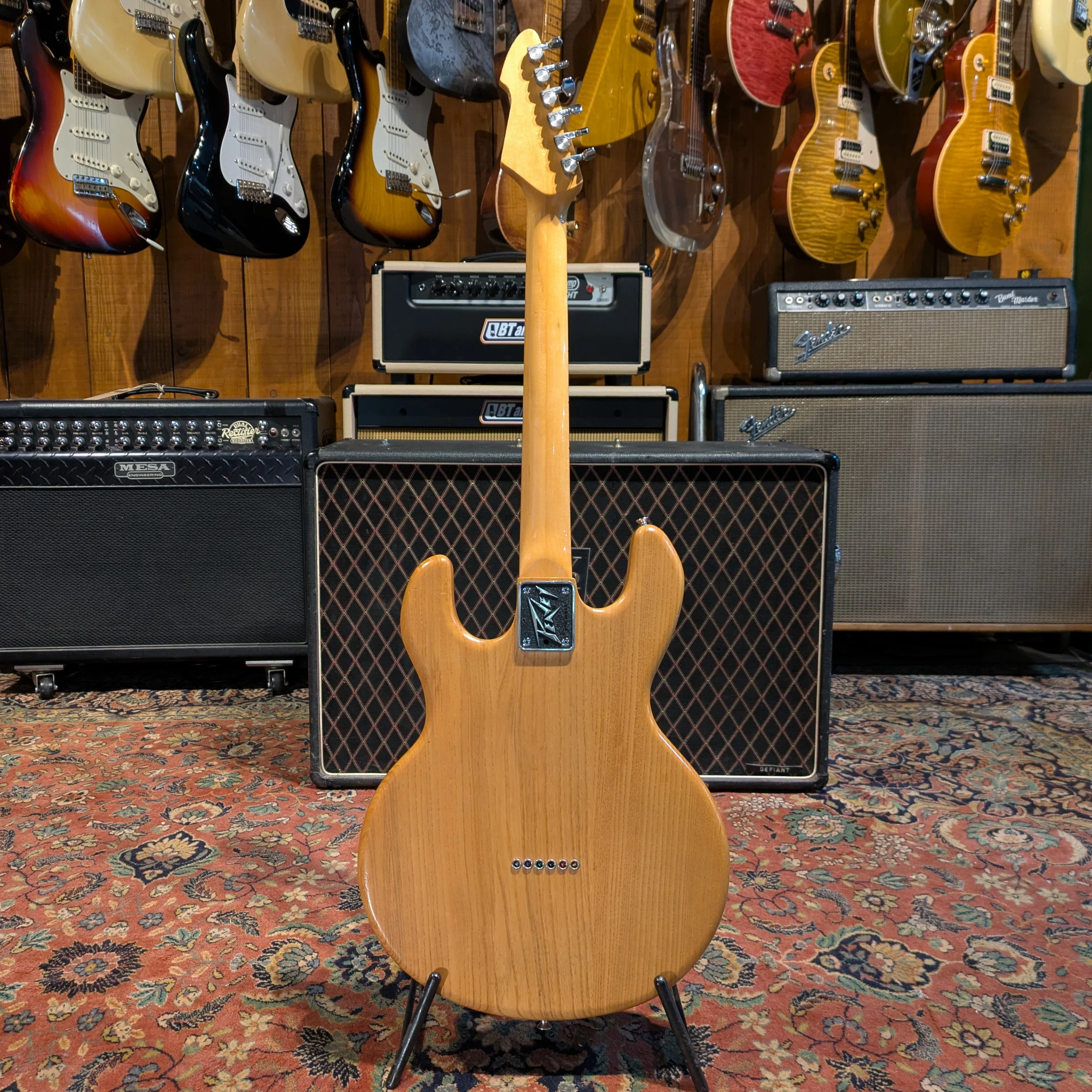 Peavey T-60 with Maple Fretboard 1978 - 1988 - Natural - Image 6