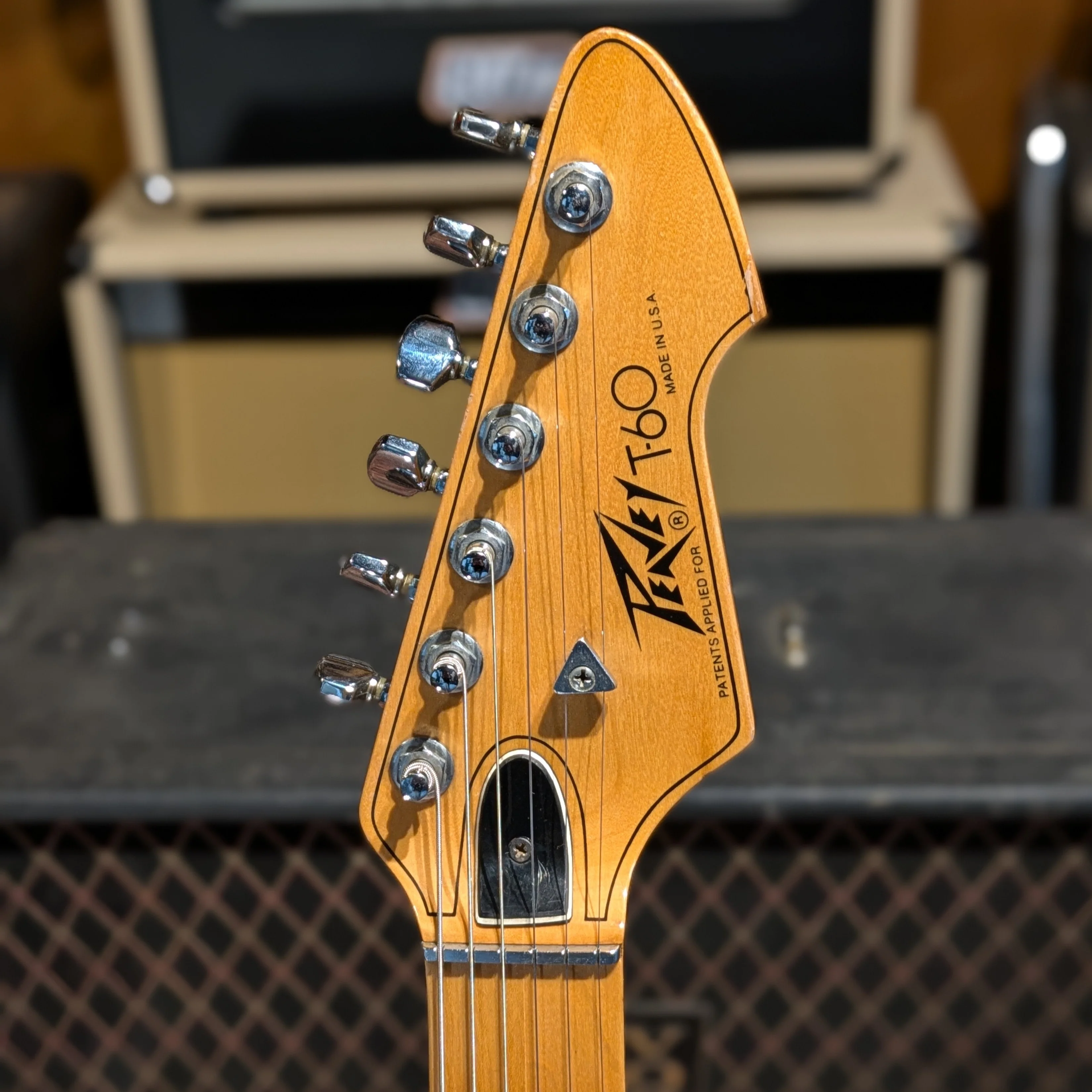 Peavey T-60 with Maple Fretboard 1978 - 1988 - Natural - Image 9