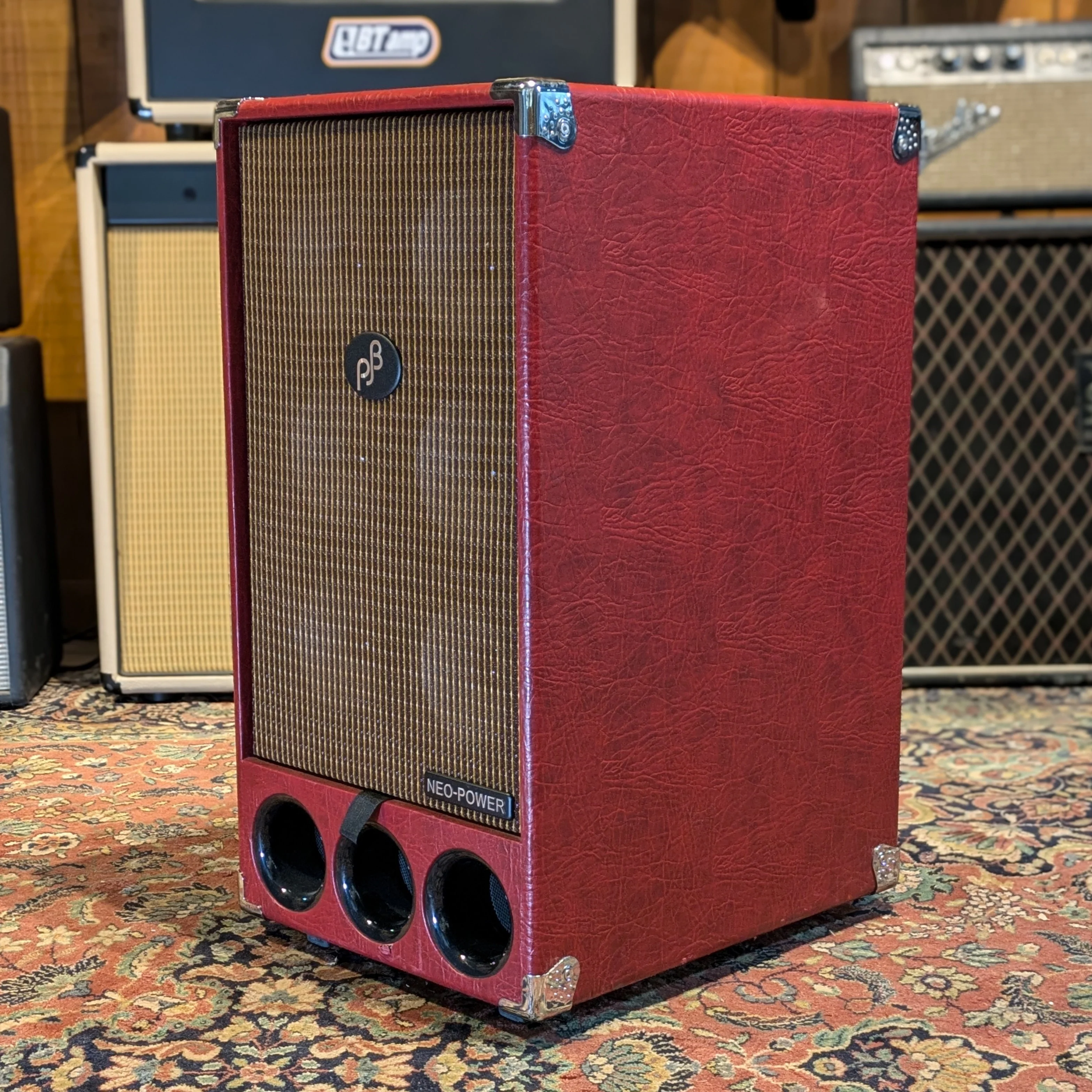 Phil Jones PB-300 Powered Cabinet - Red - Image 2