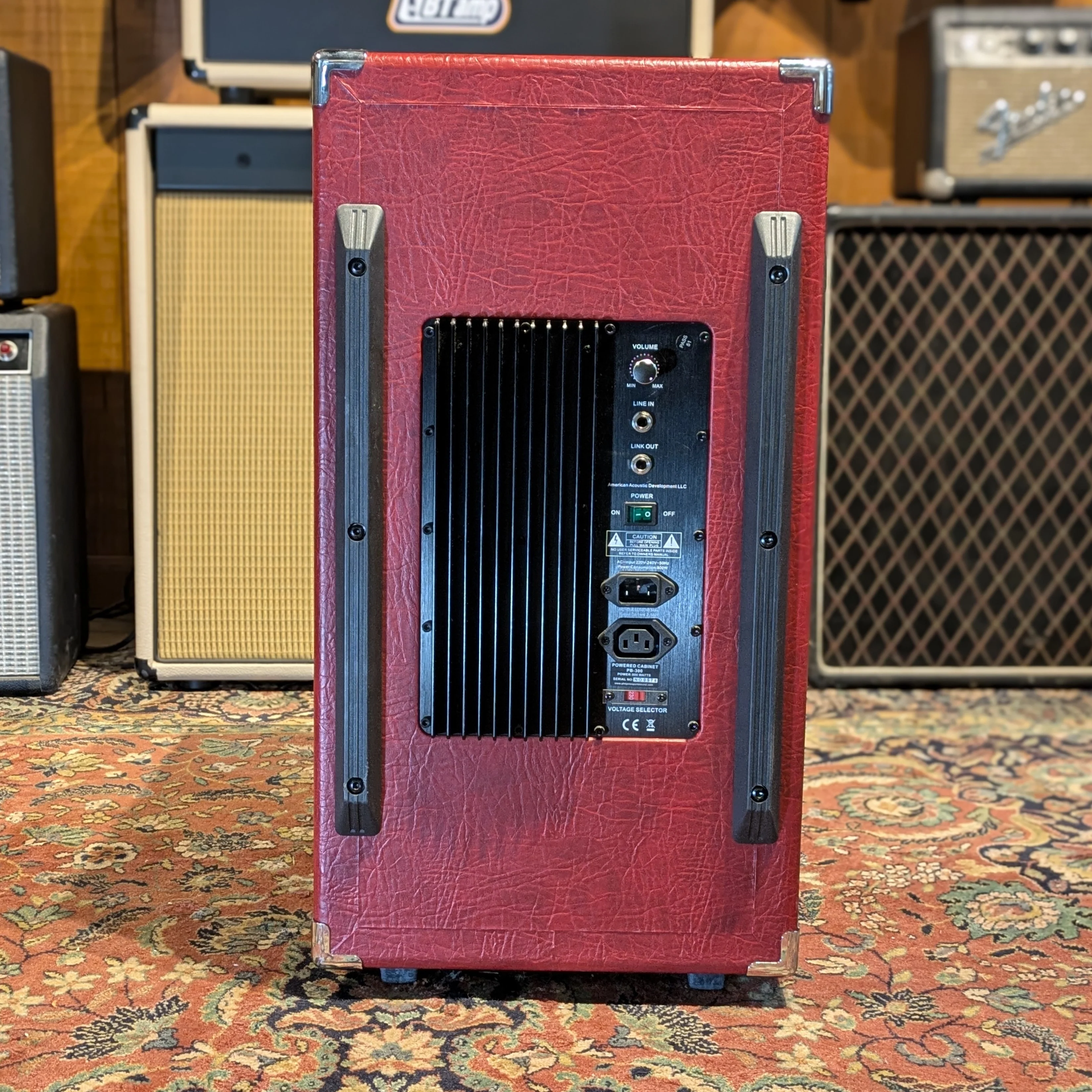 Phil Jones PB-300 Powered Cabinet - Red - Image 4