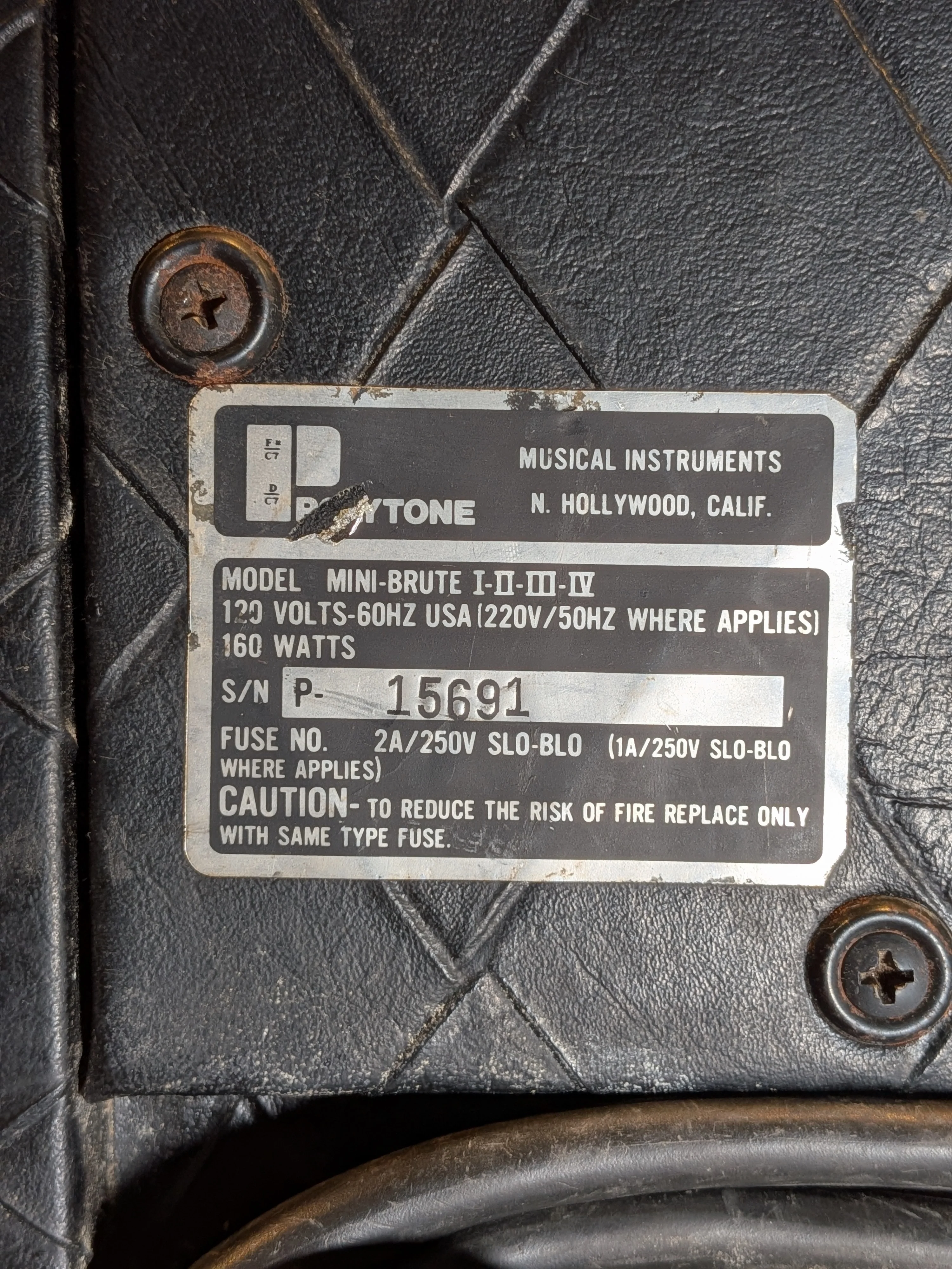 Polytone MINI-BRUTE - Black - Image 6