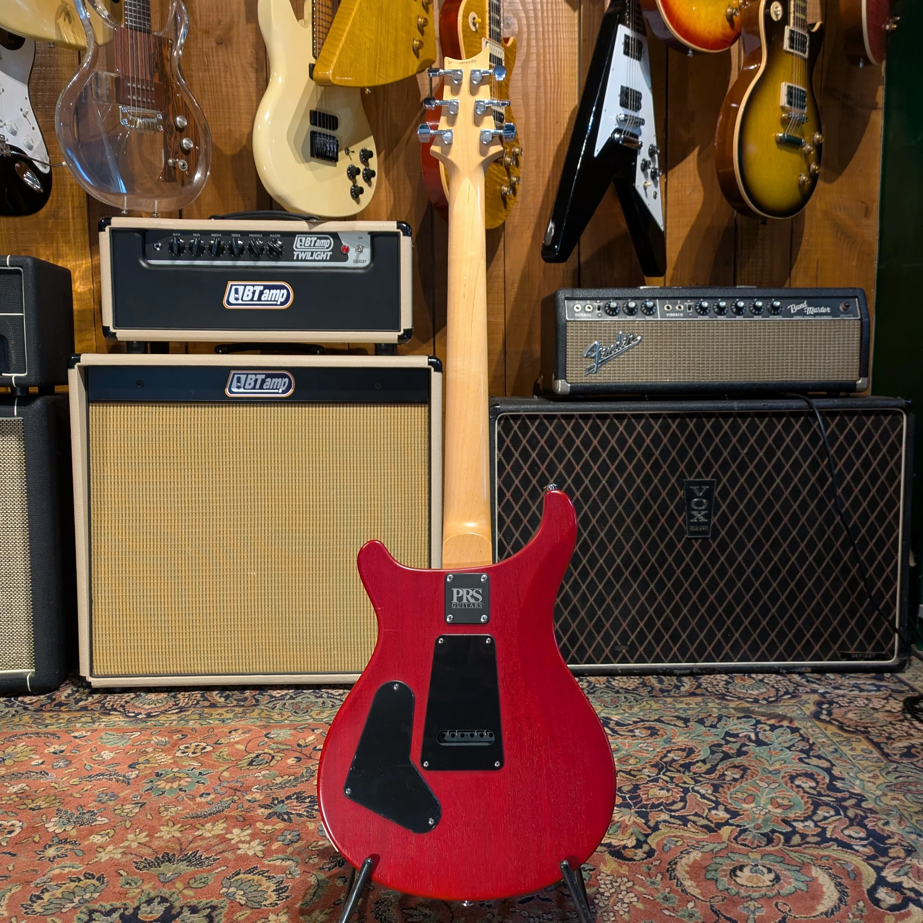 PRS CE 24 Standard Satin 2021 - Vintage Cherry - Image 4