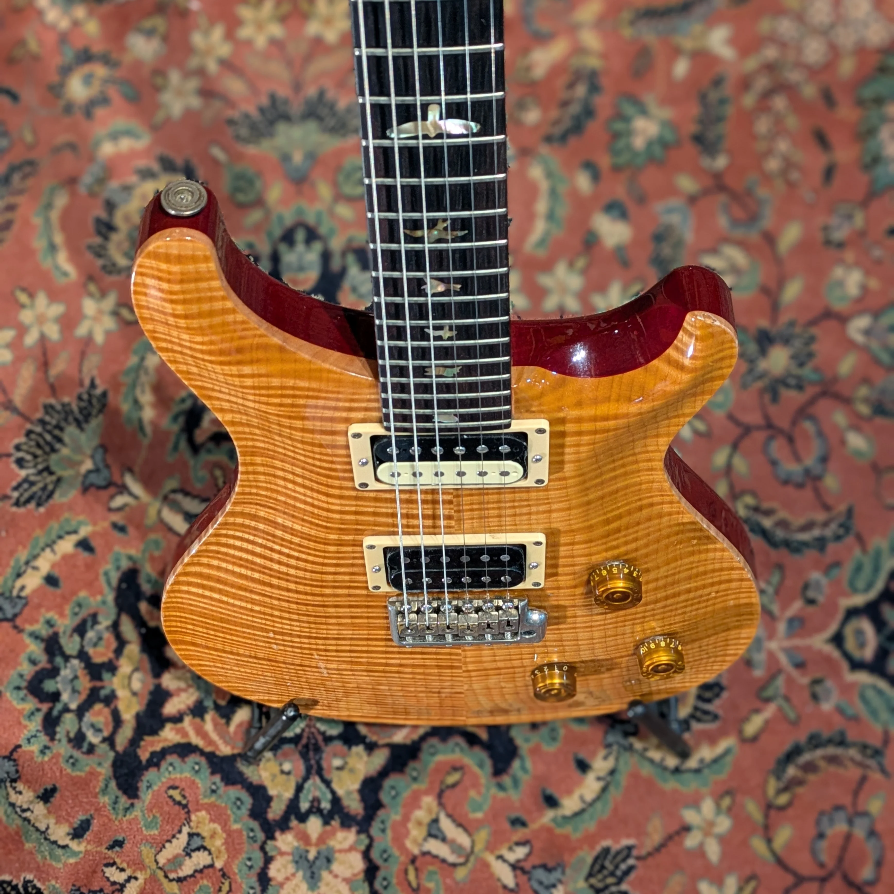 PRS Custom 24 1988 - Vintage Yellow - Image 7