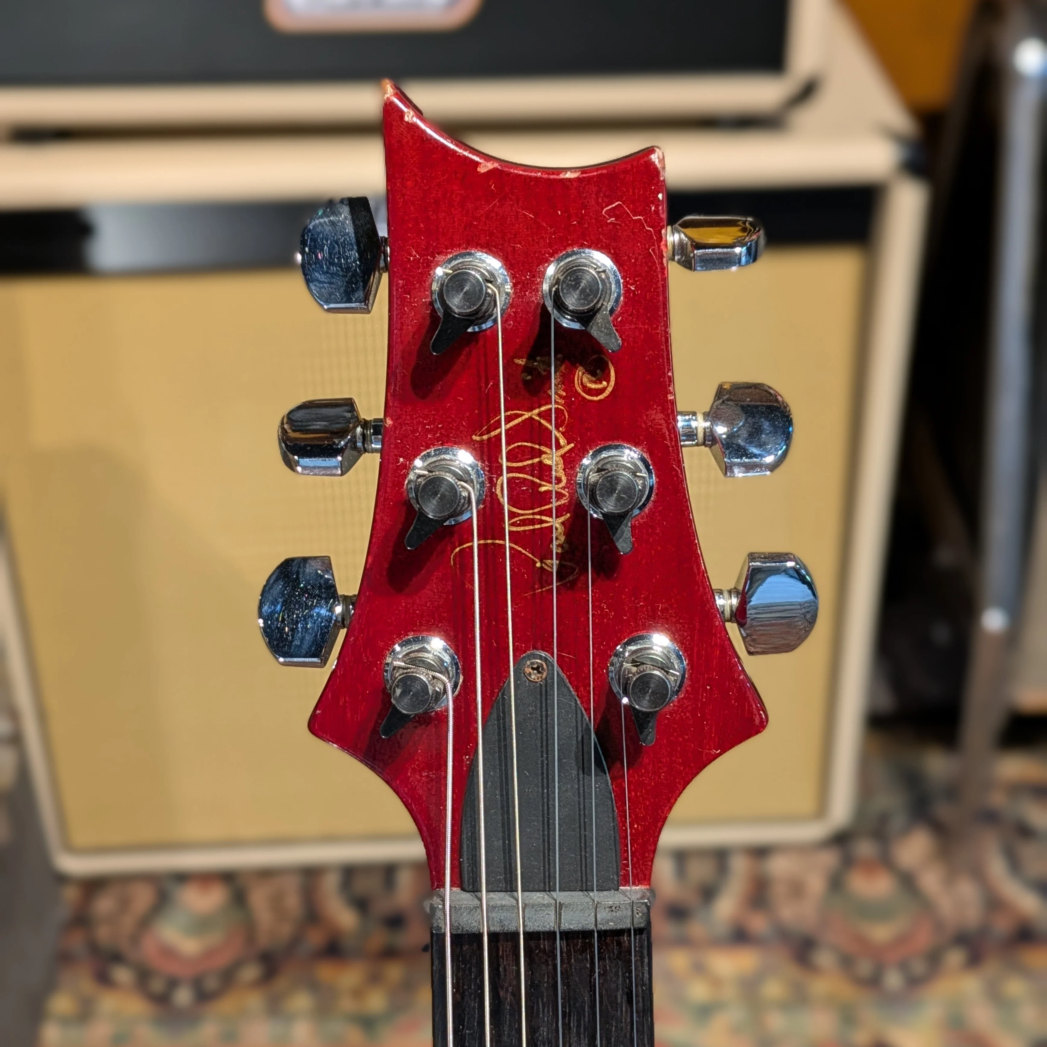 PRS Custom 24 1988 - Vintage Yellow - Image 8