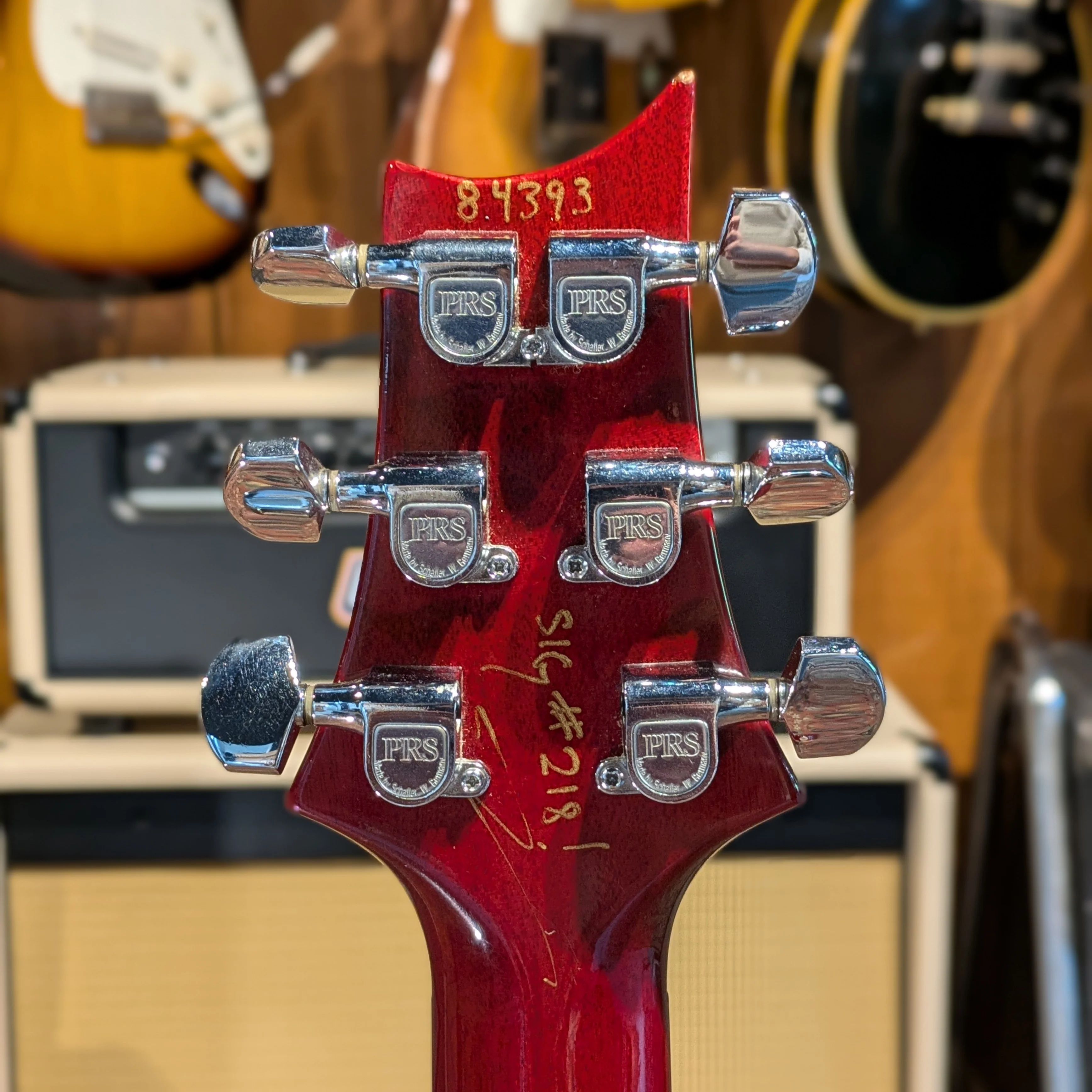 PRS Custom 24 1988 - Vintage Yellow - Image 9