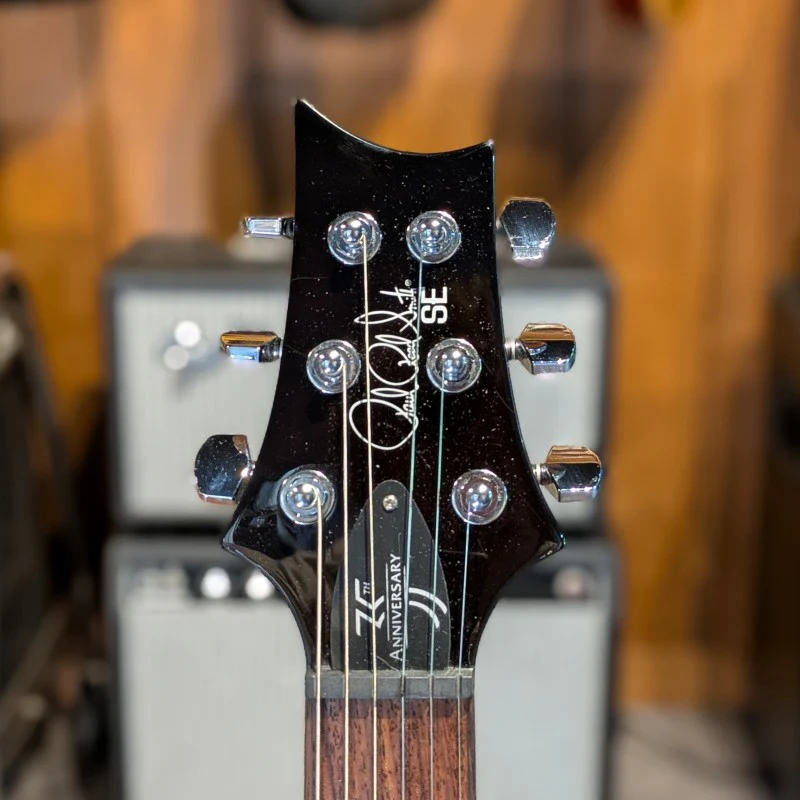 PRS SE Custom 24 - Black Gold Burst - Image 7