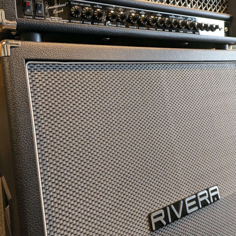 RIVERA KNUCKLEHEAD REVERB + CAB RIVERA LOS BOTTOM SUB1 + FLIGHT CASE - Image 10