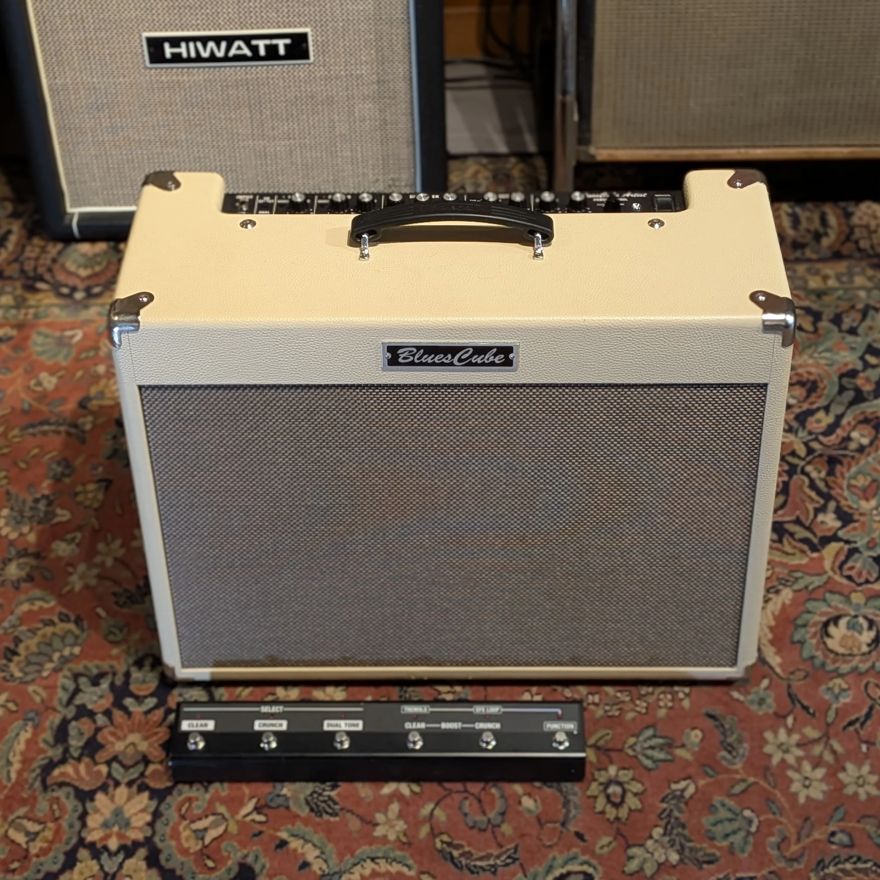 Roland Blues Cube Artist 2-Channel 80-Watt 1x12" Guitar Combo 2015 - Present - Tweed - Image 2