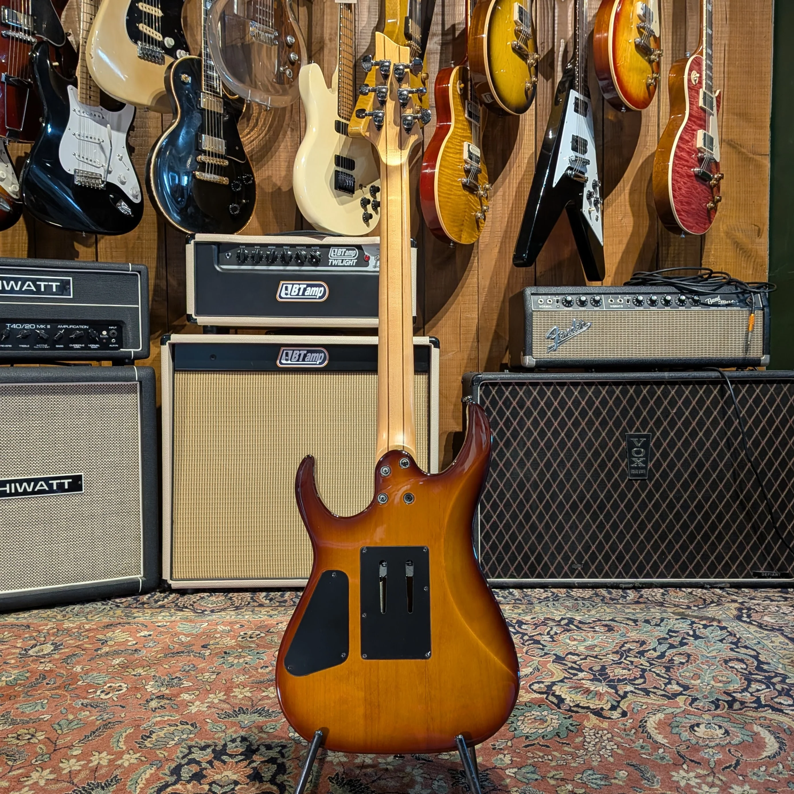 Schecter Banshee-6 FR Passive 2013 - 2015 - Faded Vintage Sunburst - Image 4