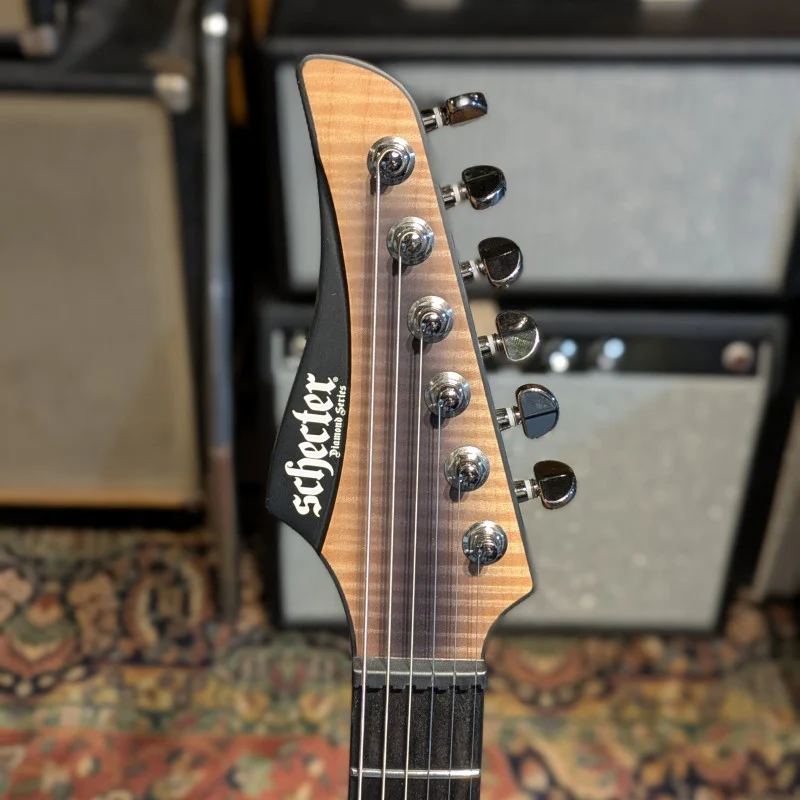 Schecter Banshee Mach-6 Evertune 2020 - Present - Ember Burst - Image 7