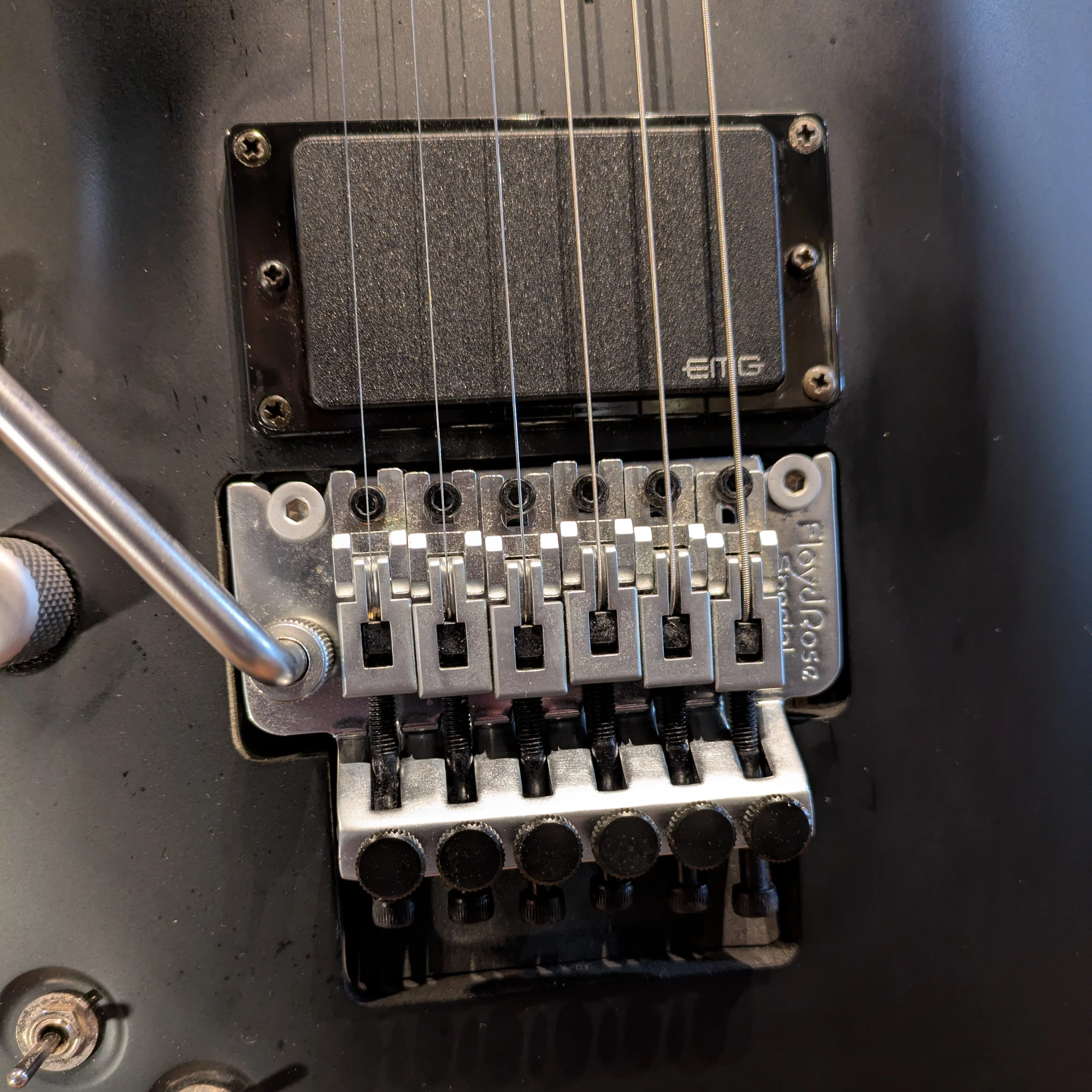 Schecter Damien Platinum-6 FR S Sustainiac Left-Handed - Satin Black - Image 7