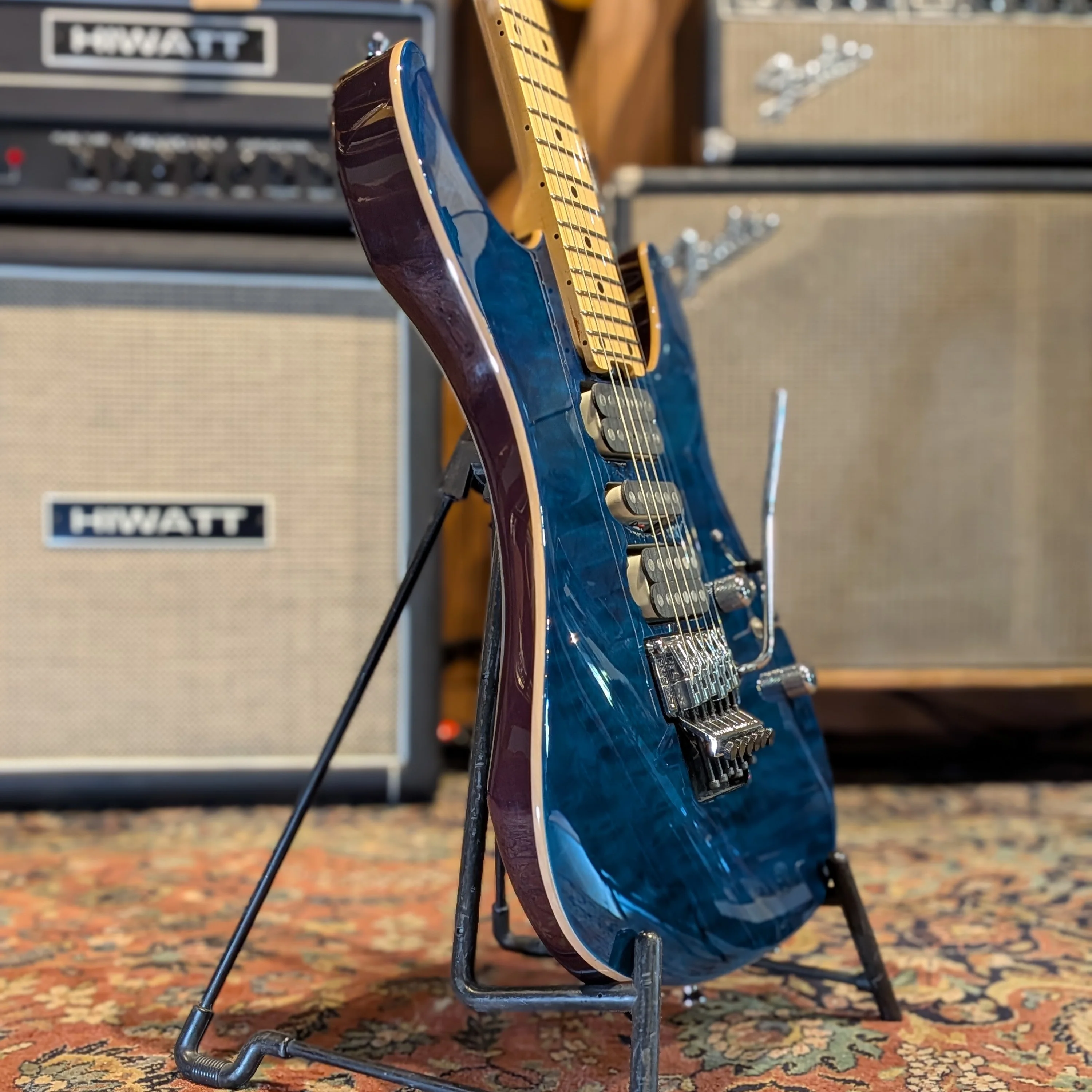 SCHECTER NV-3-24-AL/BLU(See-thru Blue) - Image 2