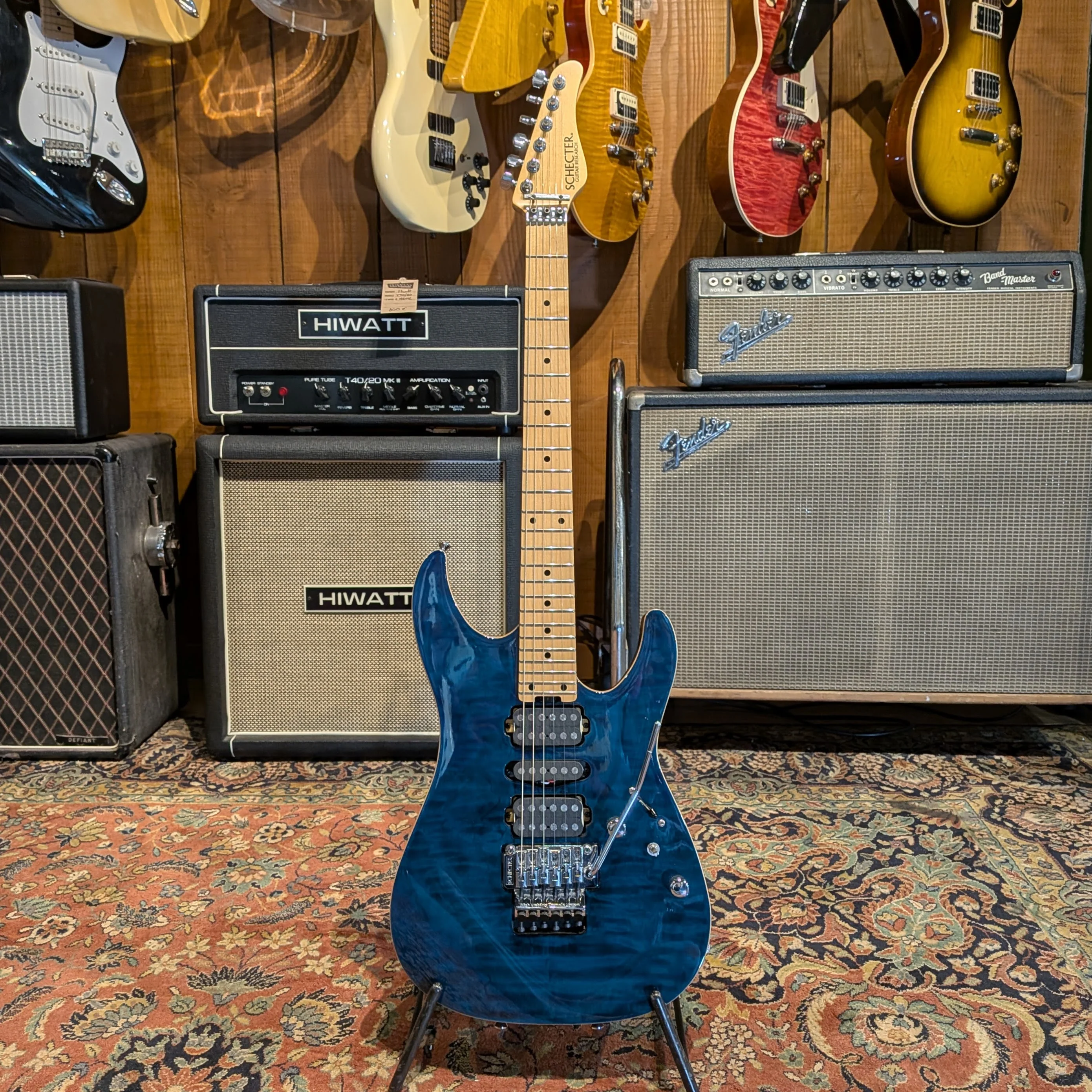 SCHECTER NV-3-24-AL/BLU(See-thru Blue) - Image 5