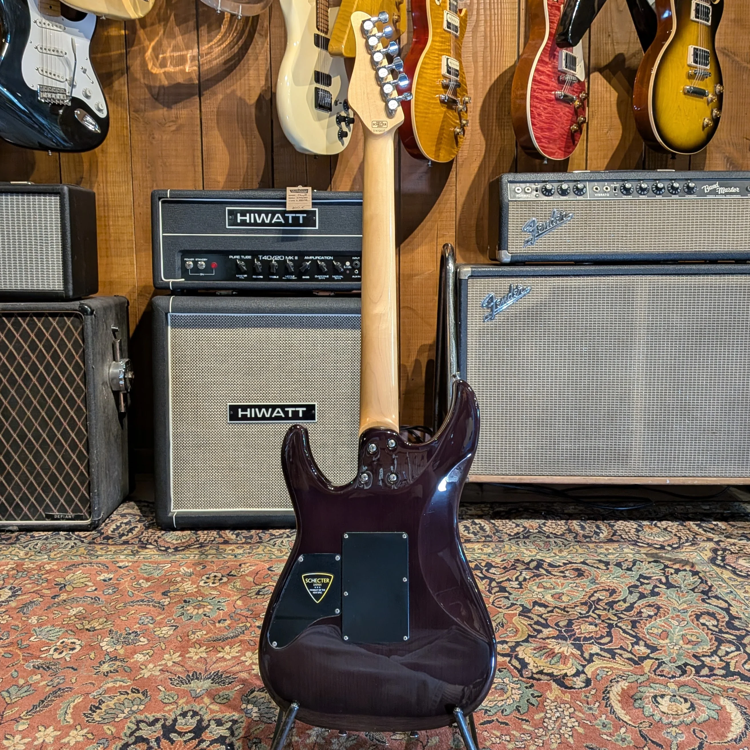 SCHECTER NV-3-24-AL/BLU(See-thru Blue) - Image 6