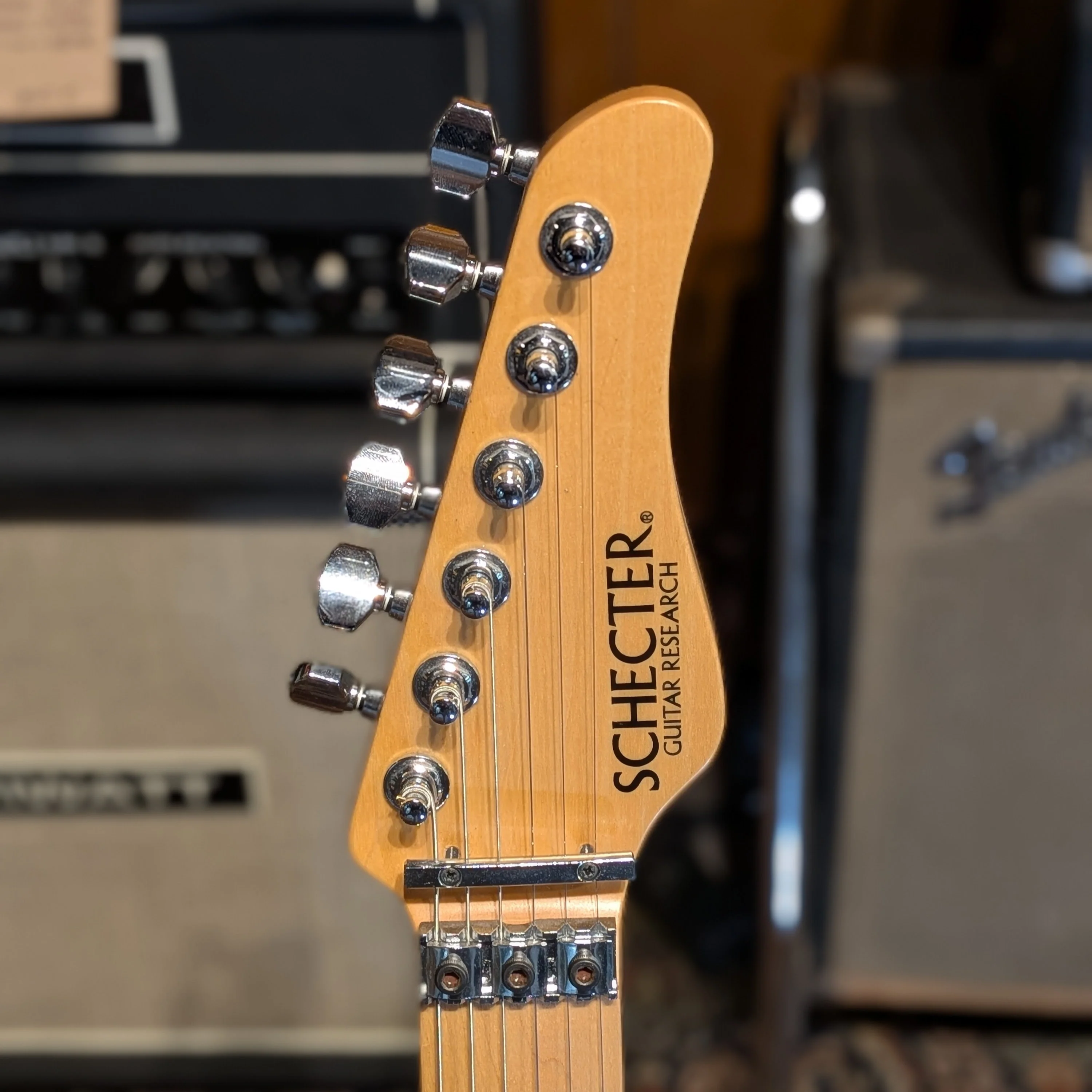 SCHECTER NV-3-24-AL/BLU(See-thru Blue) - Image 7