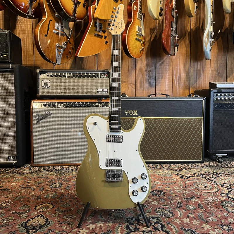 Schecter PT Fastback 2019 - Present - Gold Top - Image 3