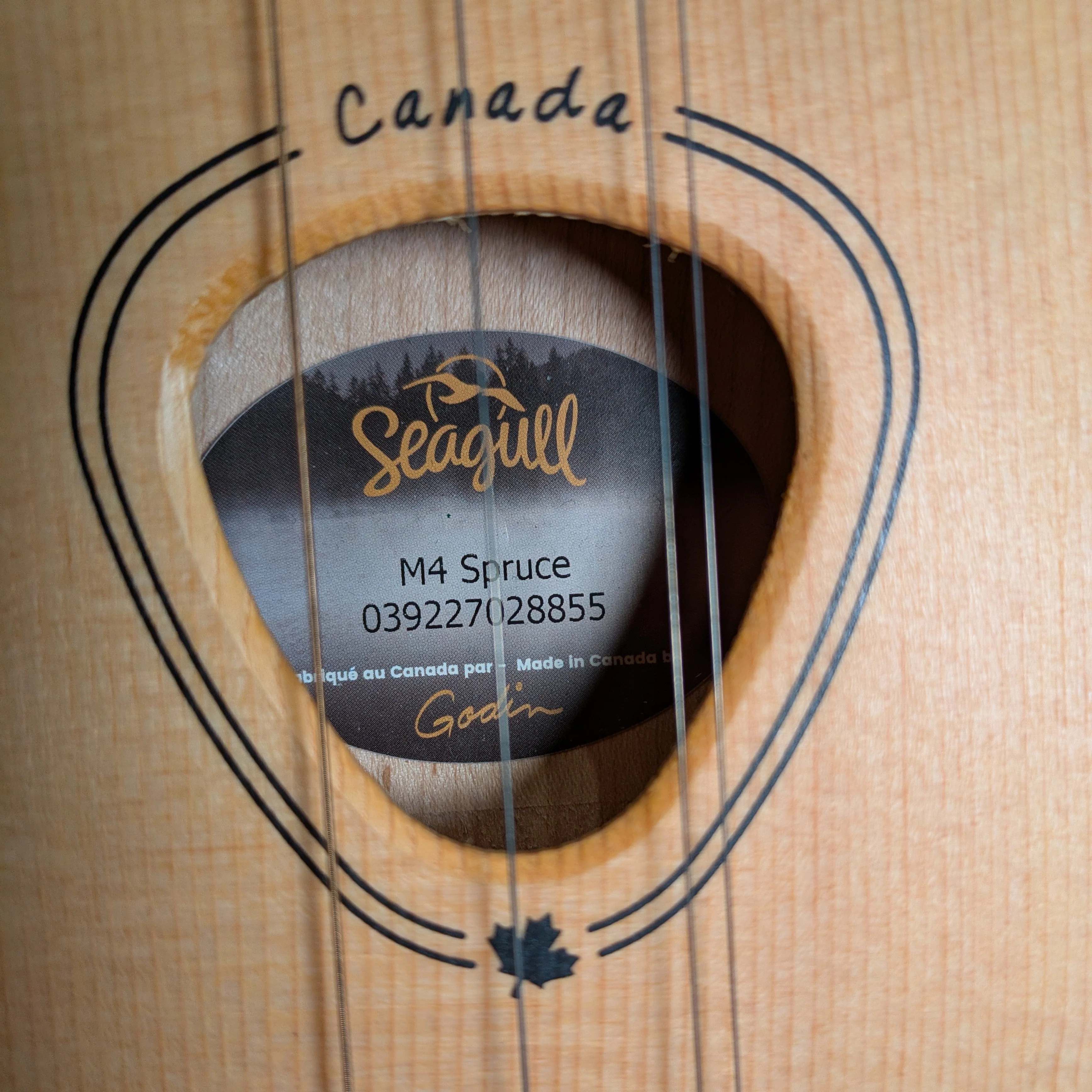 Seagull M4 Diatonic 4-String Spruce 2010s - Natural - Image 7