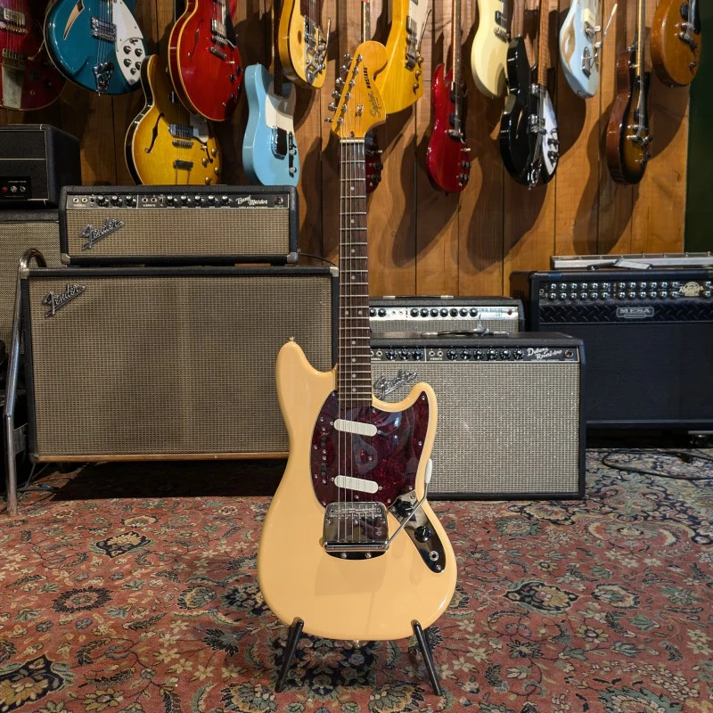 Squier Classic Vibe '60s Mustang - Vintage White - Image 3