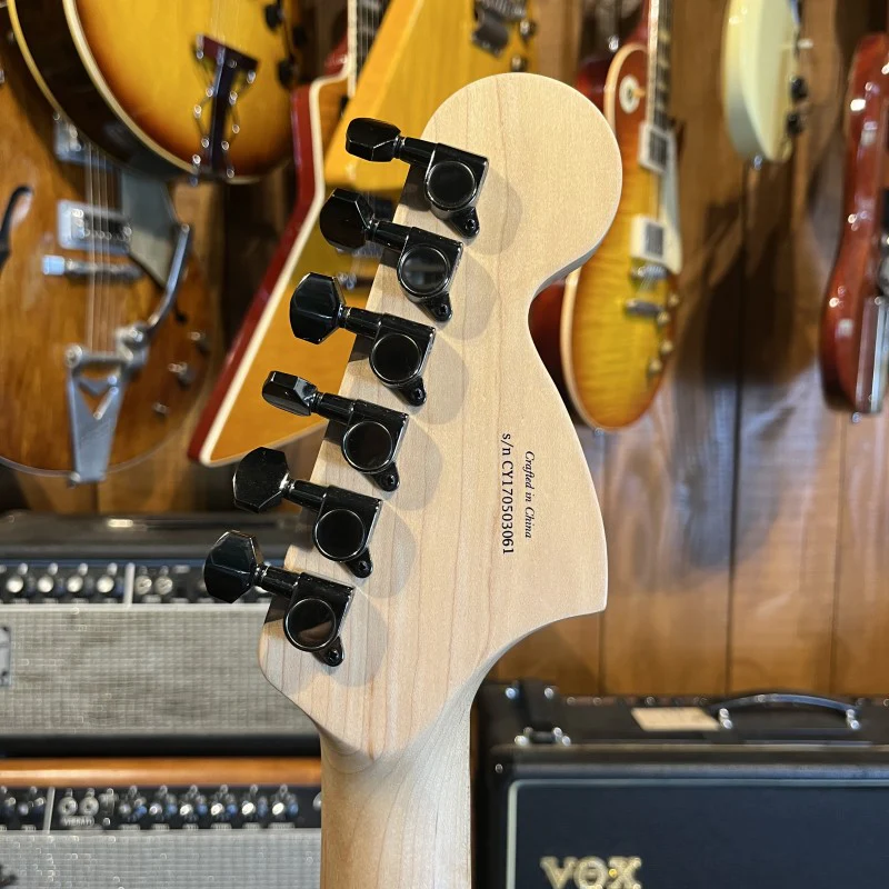 Squier Contemporary Active Stratocaster HH 2017 - Flat Black - Image 6