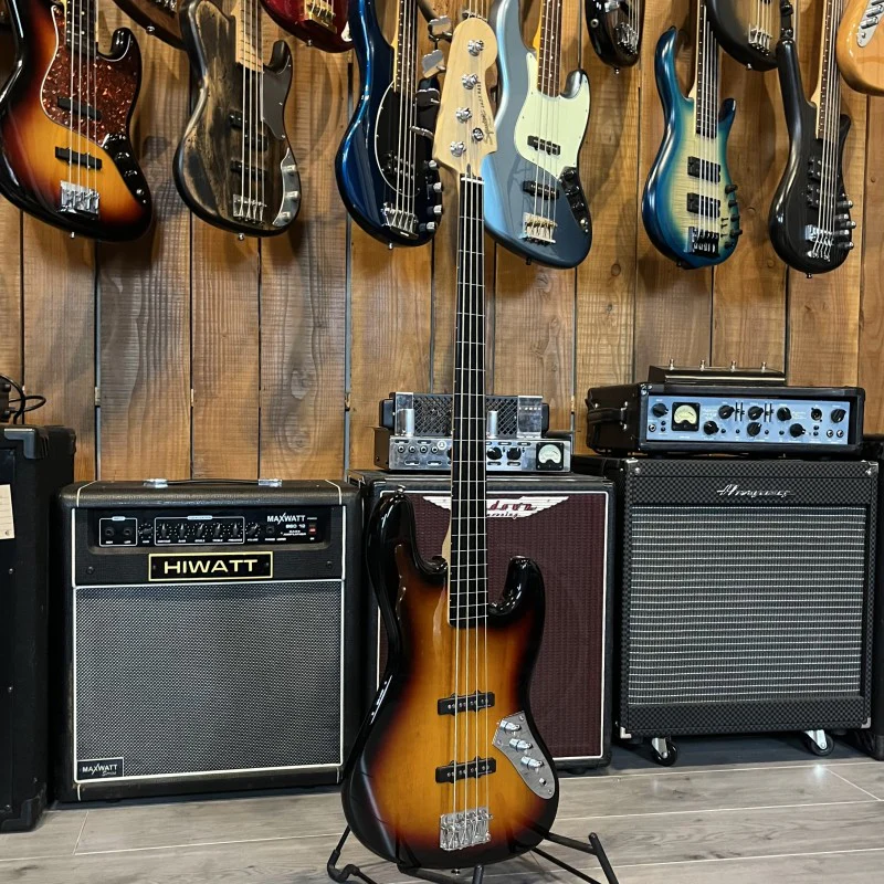 Squier Jazz Bass Fretless Vintage Modified - Image 2